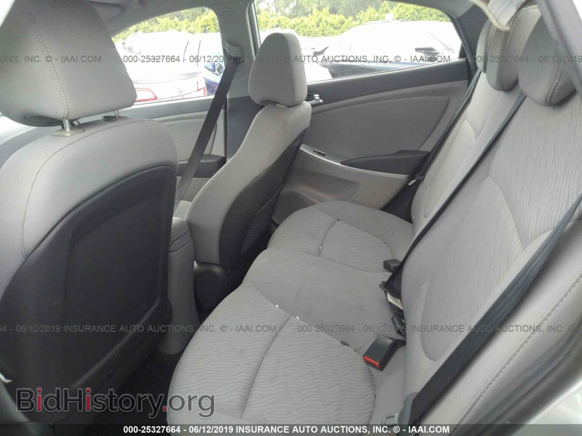 2014 HYUNDAI ACCENT - VIN: KMHCU4AEXEU592487 - Фото 8