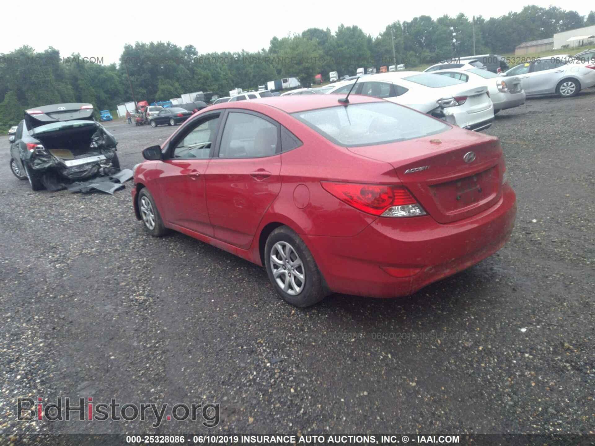 2013 HYUNDAI ACCENT - VIN: KMHCT4AEXDU423829 - Фото 3