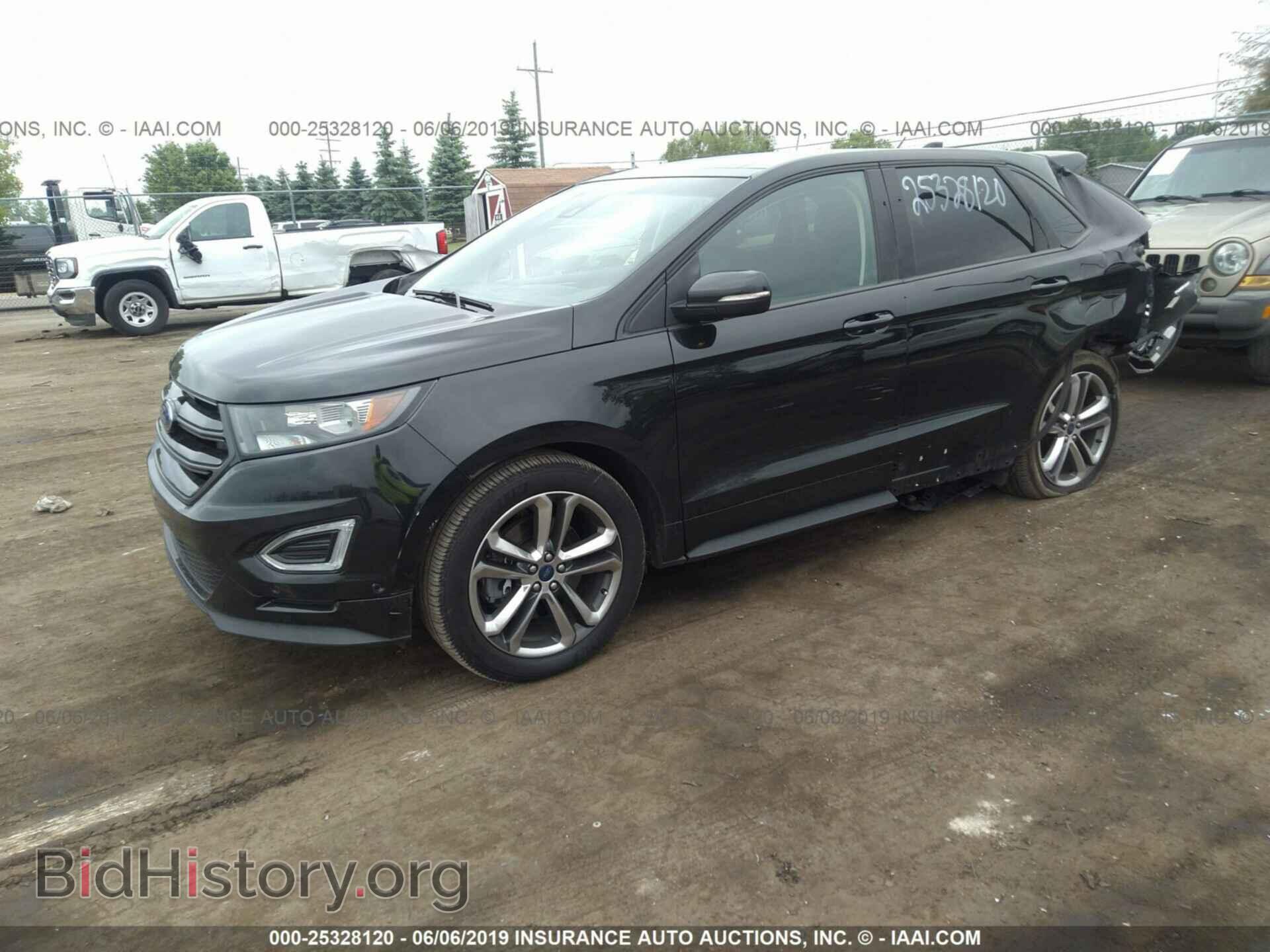 2015 FORD EDGE - VIN: 2FMTK4AP5FBB41644 - Фото 2