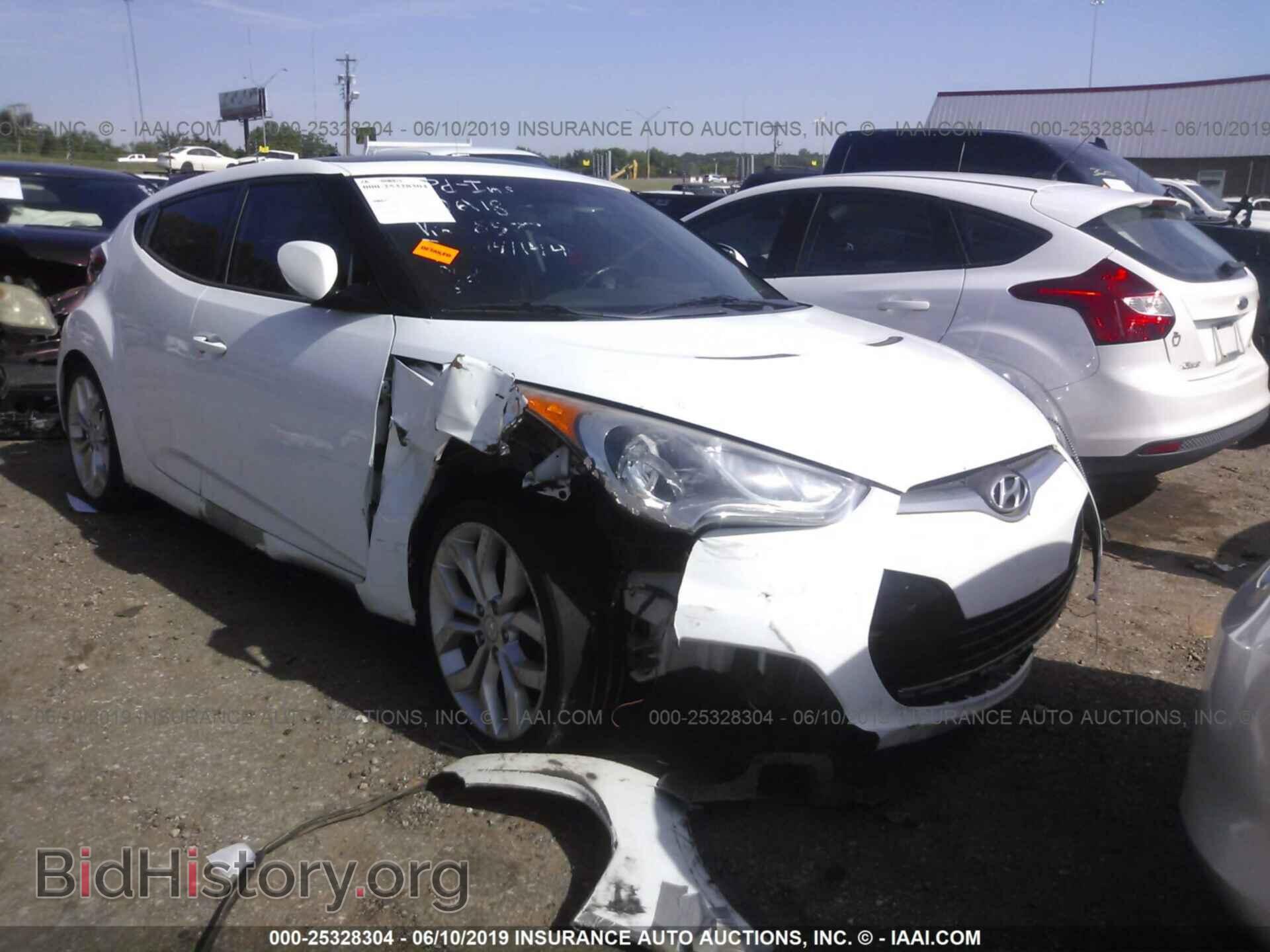 Photo KMHTC6AD6CU068577 - HYUNDAI VELOSTER 2012