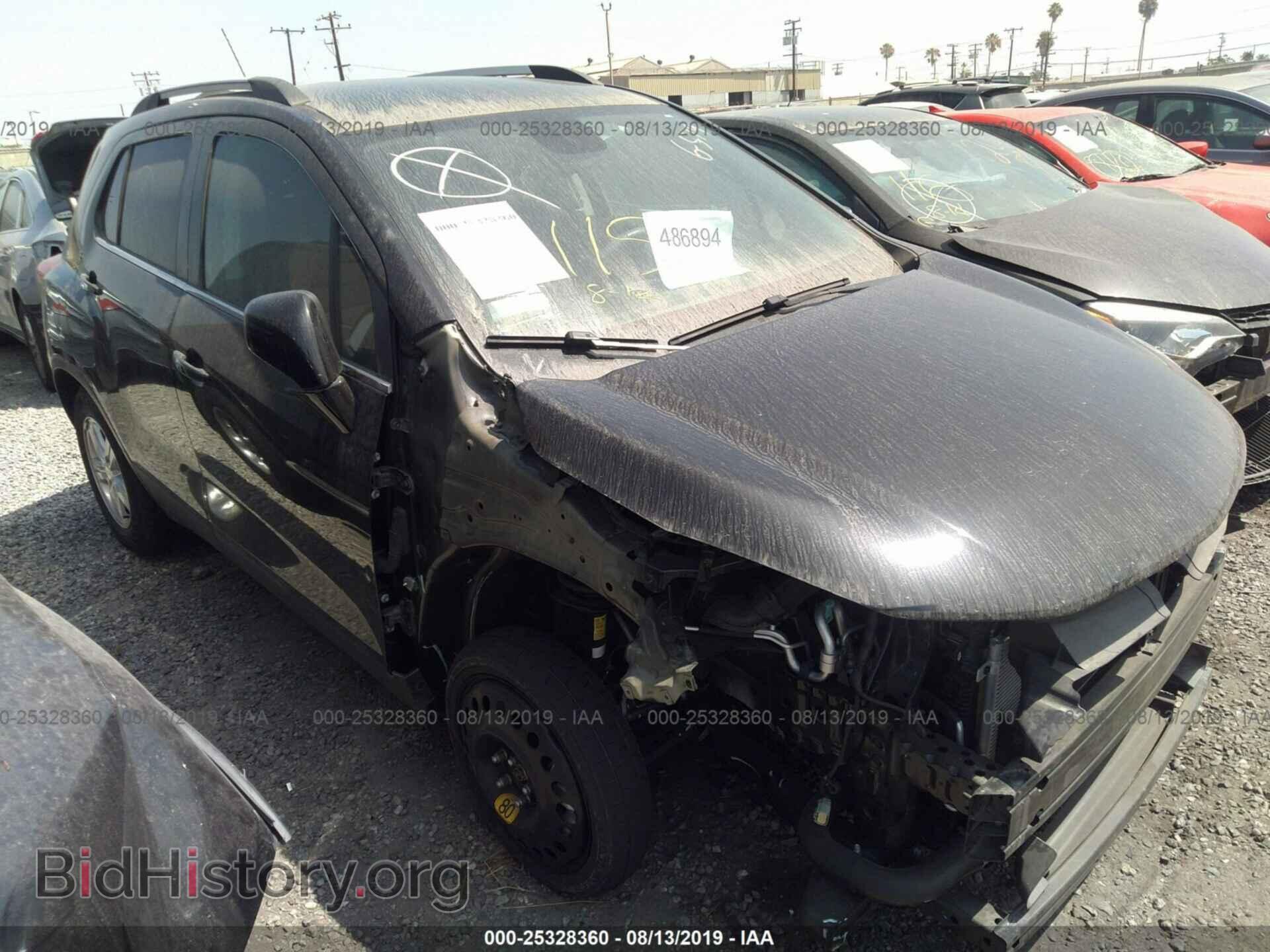 Фотография 3GNCJLSB3HL226291 - CHEVROLET TRAX 2017