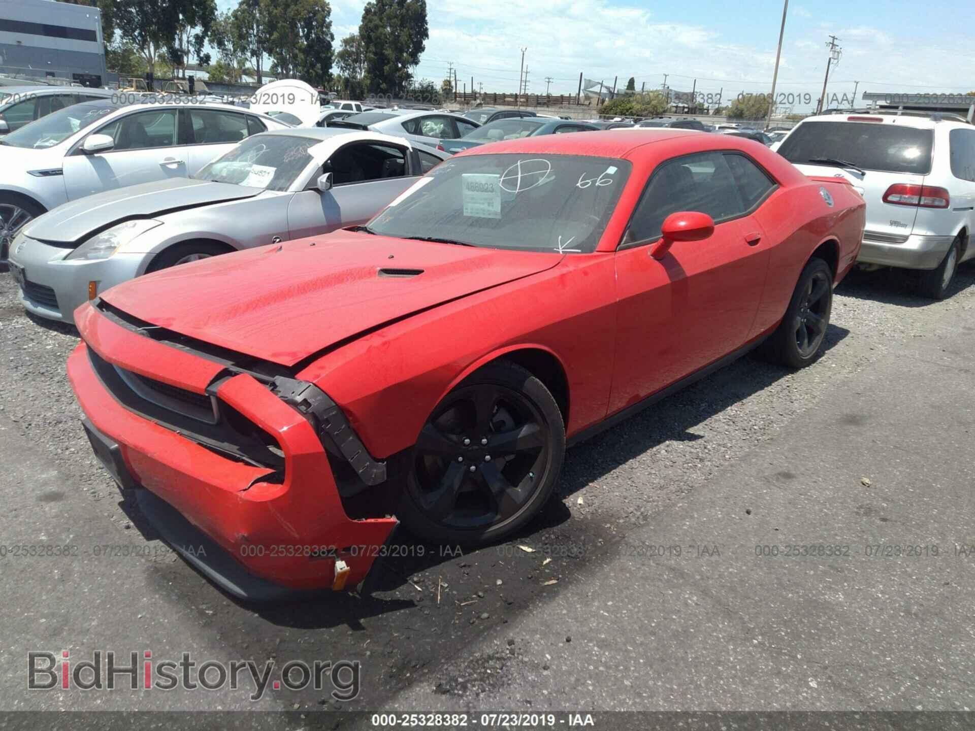 2014 DODGE CHALLENGER - VIN: 2C3CDYAG6EH253536 - Фото 2