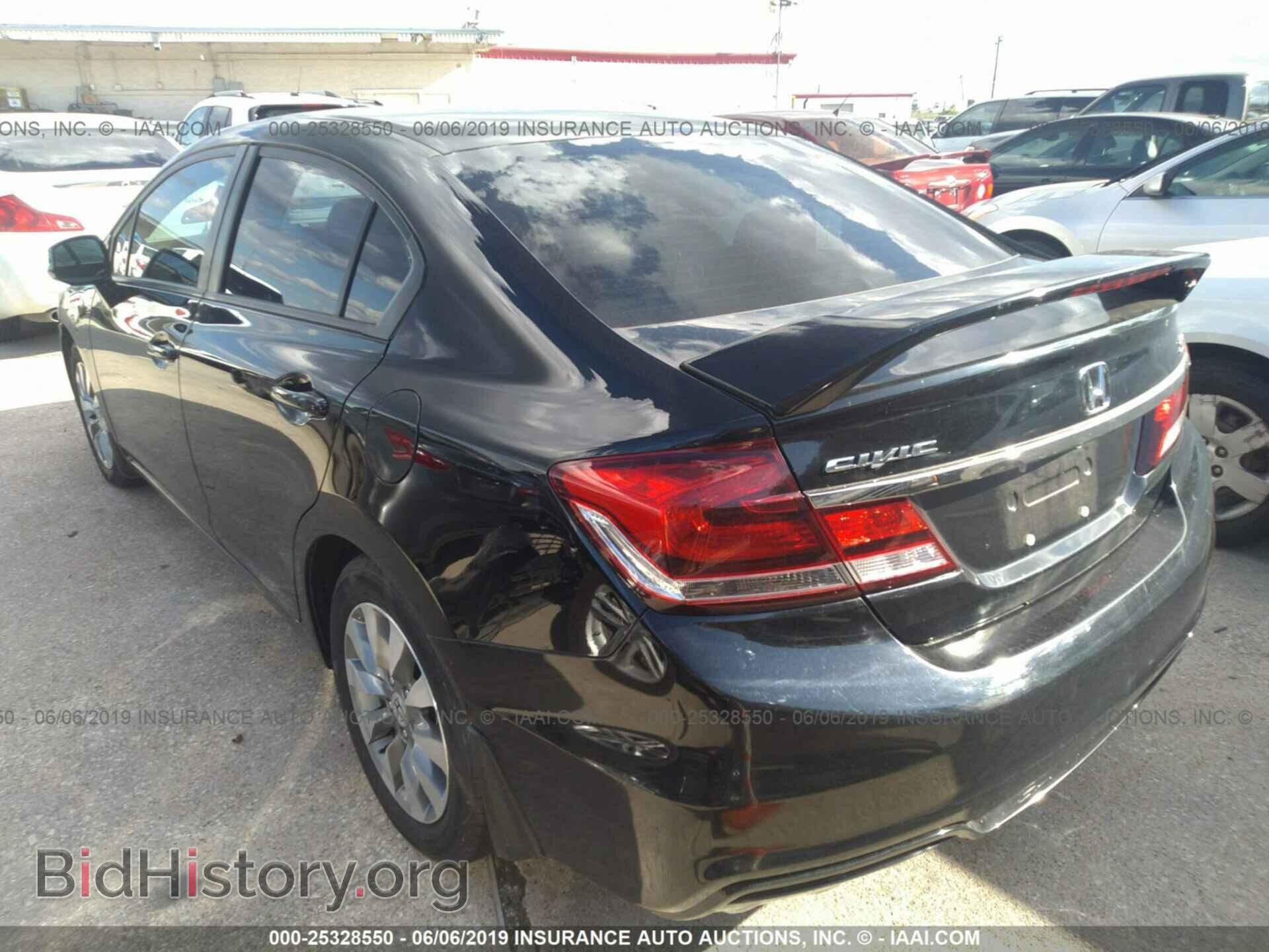 2013 HONDA CIVIC - VIN: 2HGFB6E5XDH709002 - Фото 3