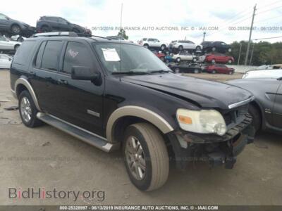 2006 Ford EXPLORER Eddie Bauer, black — VIN 1FMEU64E46UB36552, IAAI