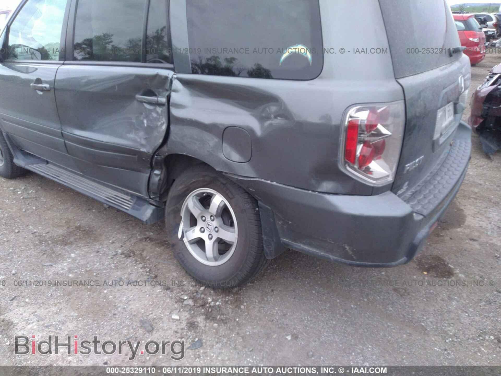 2007 HONDA PILOT - VIN: 5FNYF18747B027738 - Фото 6