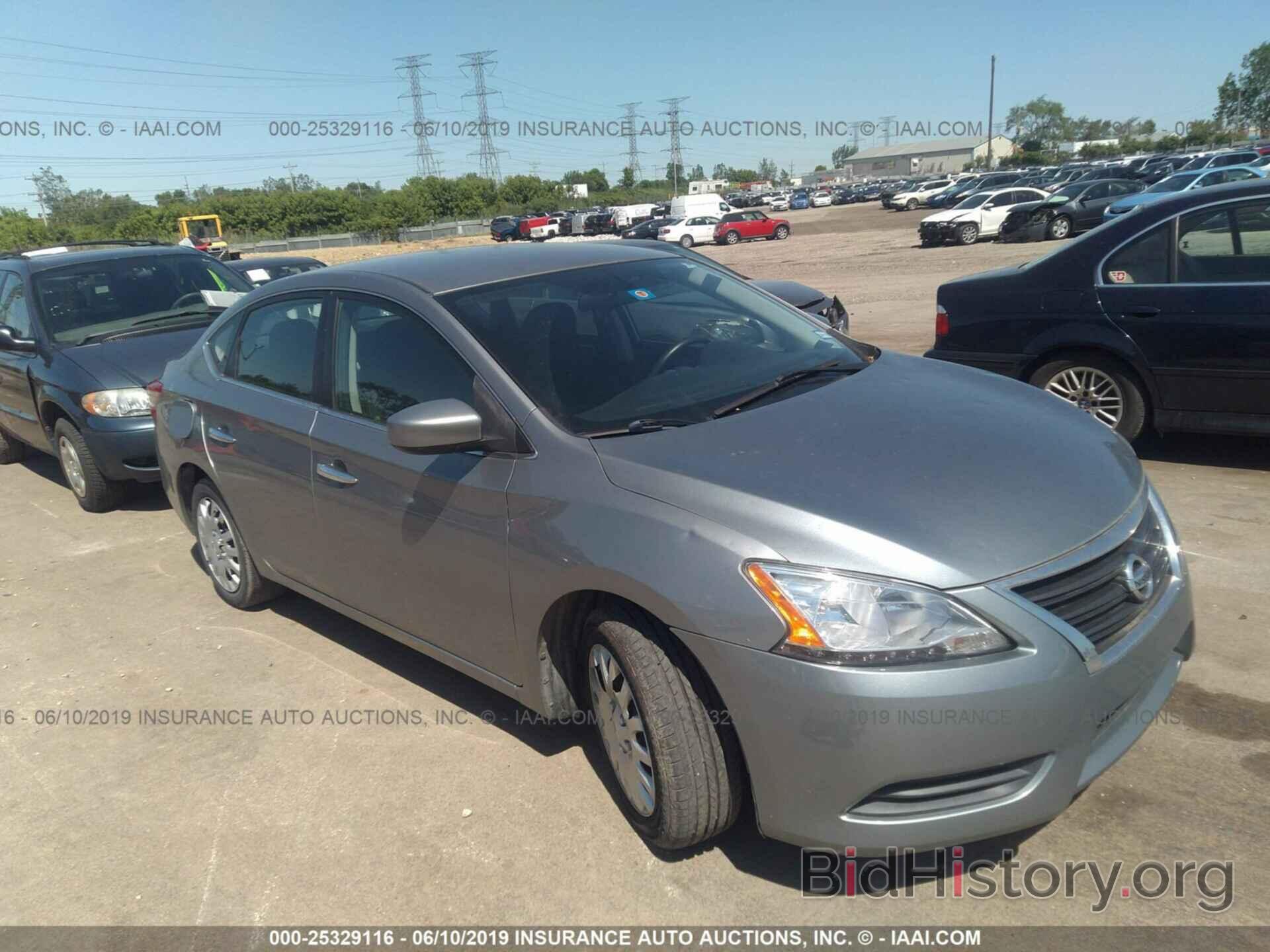 Photo 3N1AB7AP0EL640905 - NISSAN SENTRA 2014