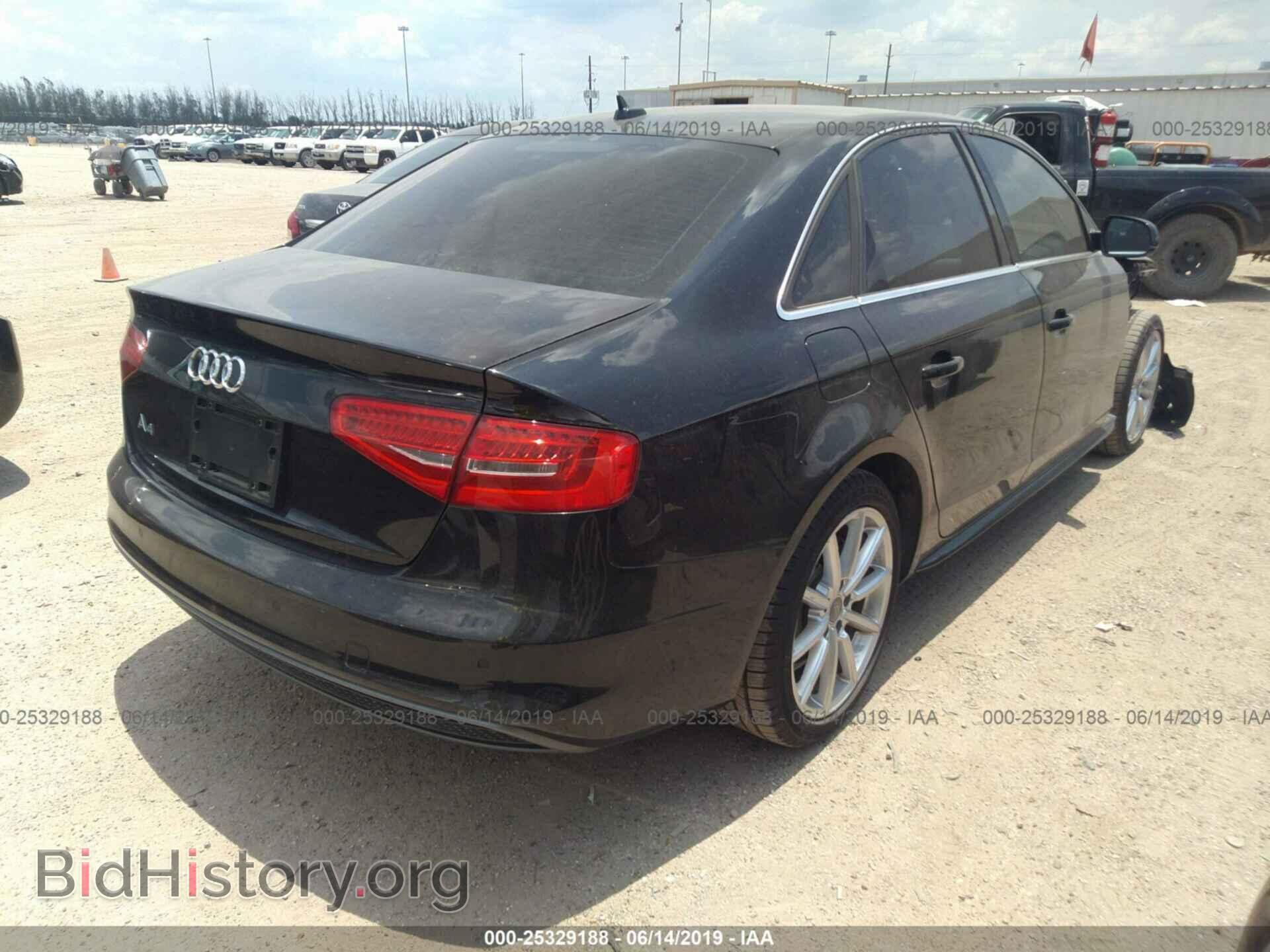 2014 AUDI A4 - VIN: WAUEFAFL2EN025730 - Фото 4
