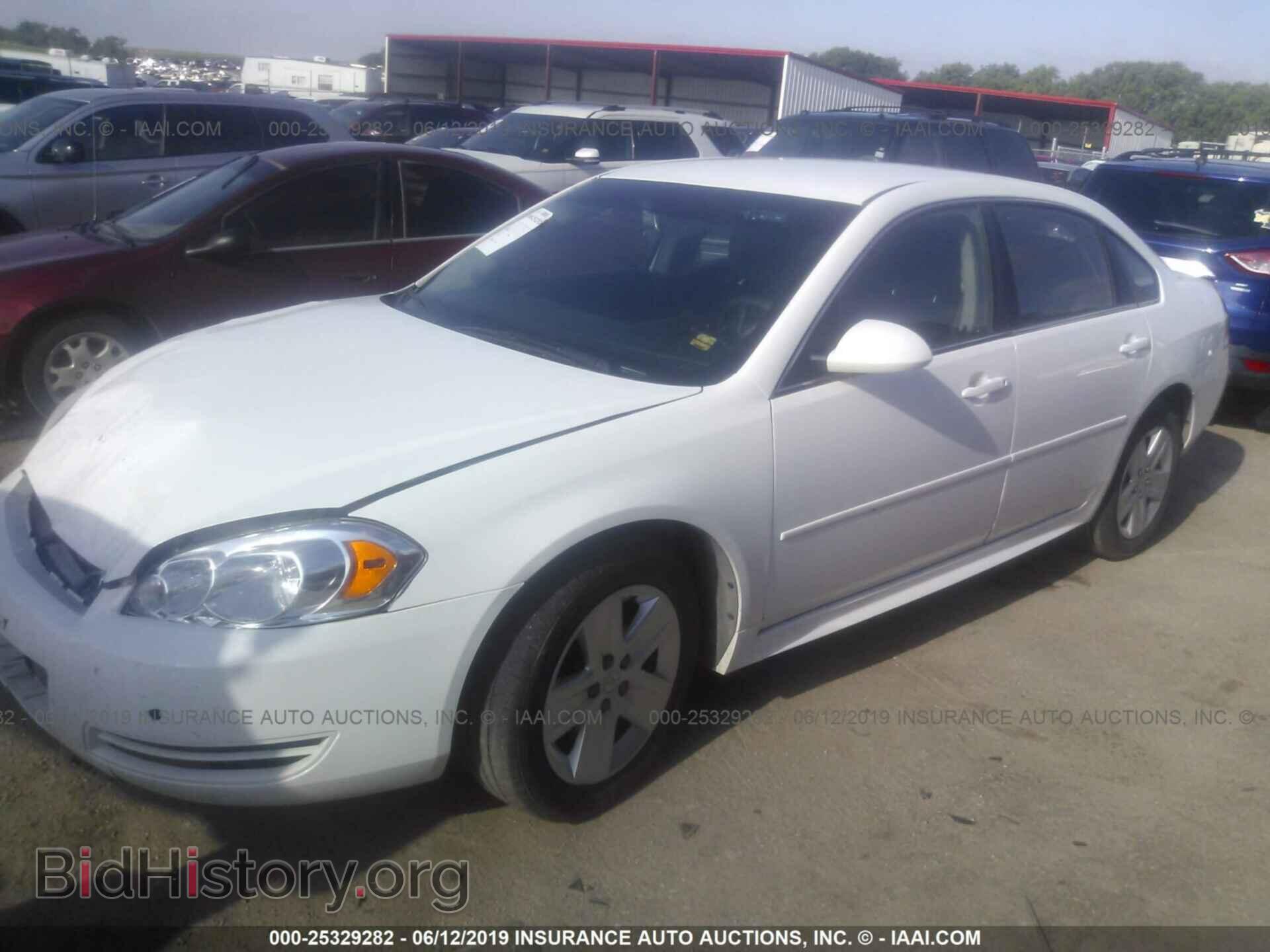 2011 CHEVROLET IMPALA - VIN: 2G1WF5EK0B1202255 - Фото 2