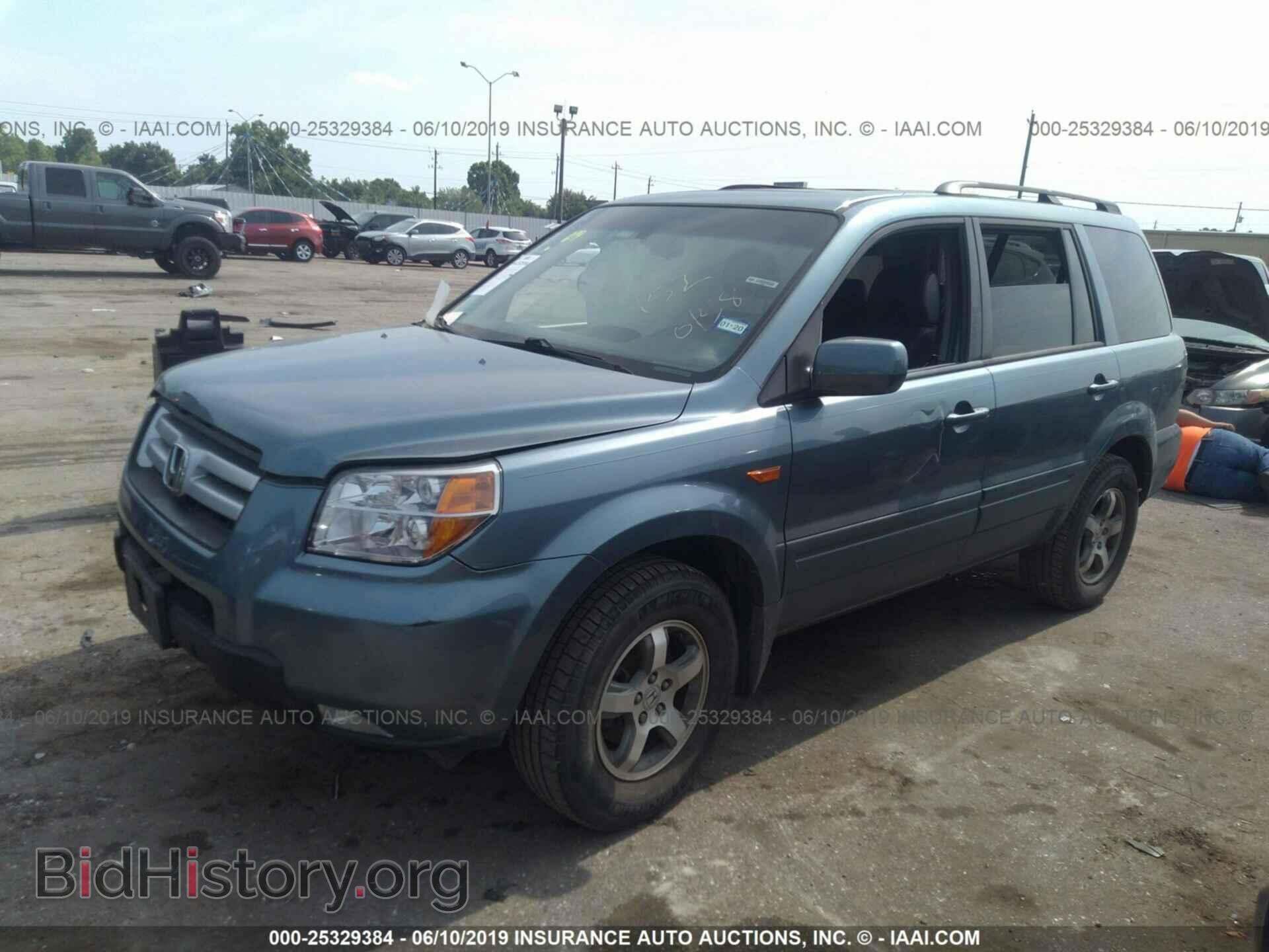 2007 HONDA PILOT - VIN: 5FNYF28507B020158 - Фото 2