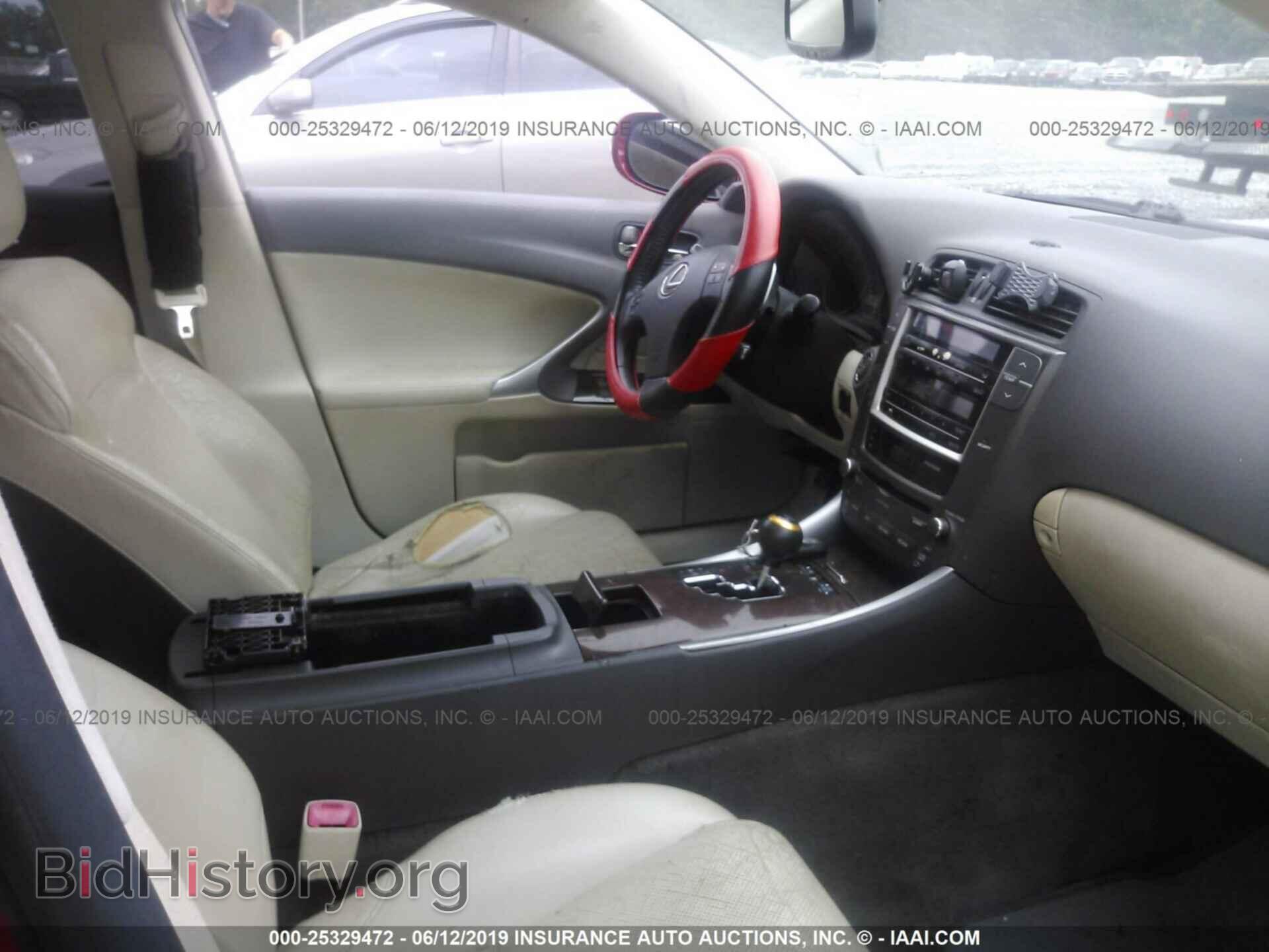 2010 LEXUS IS - VIN: JTHBF5C25A2095578 - Фото 5