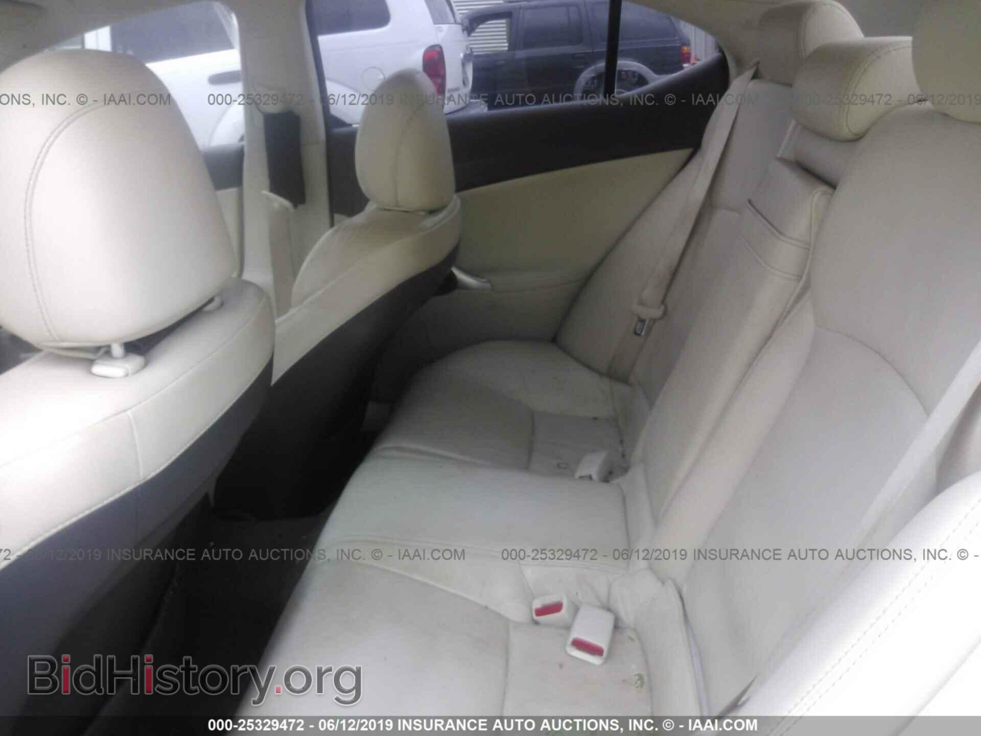 2010 LEXUS IS - VIN: JTHBF5C25A2095578 - Фото 8