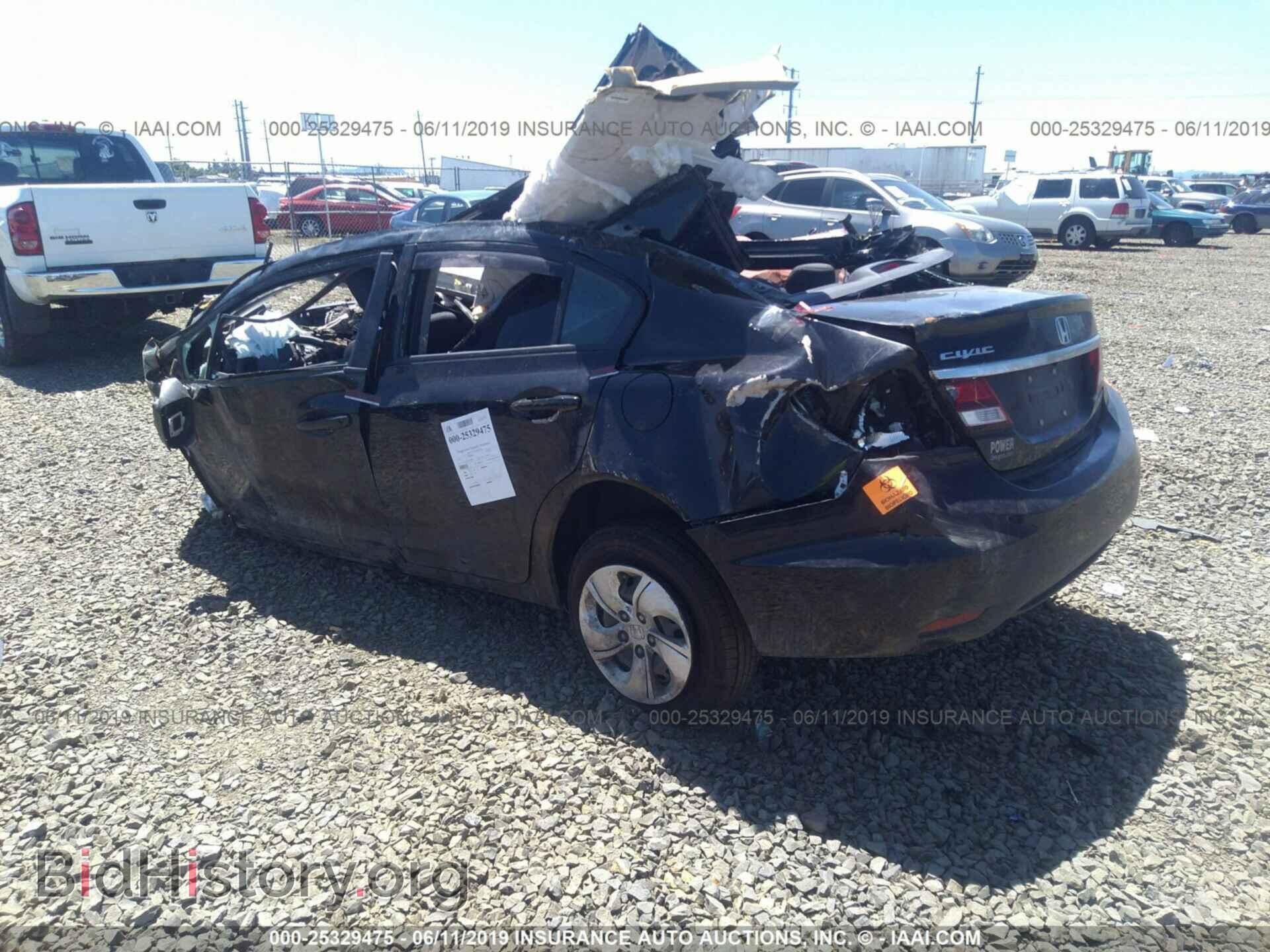 2014 HONDA CIVIC - VIN: 19XFB2F53EE265609 - Фото 3