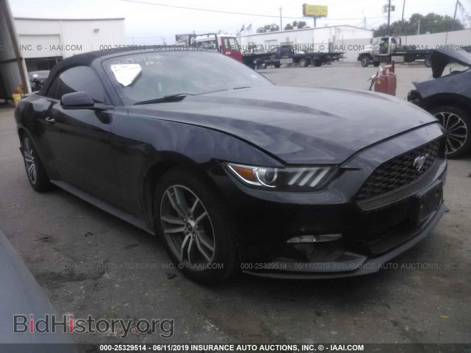 Photo 1FATP8UH1F5356336 - FORD MUSTANG 2015