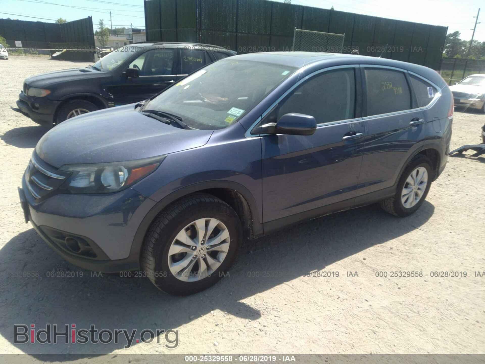 2013 HONDA CR-V - VIN: 2HKRM4H54DH653295 - Фото 2
