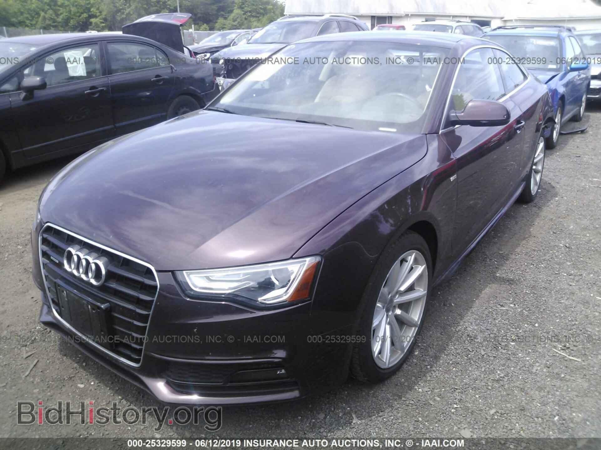 2015 AUDI A5 - VIN: WAUMFAFR4FA023244 - Фото 2