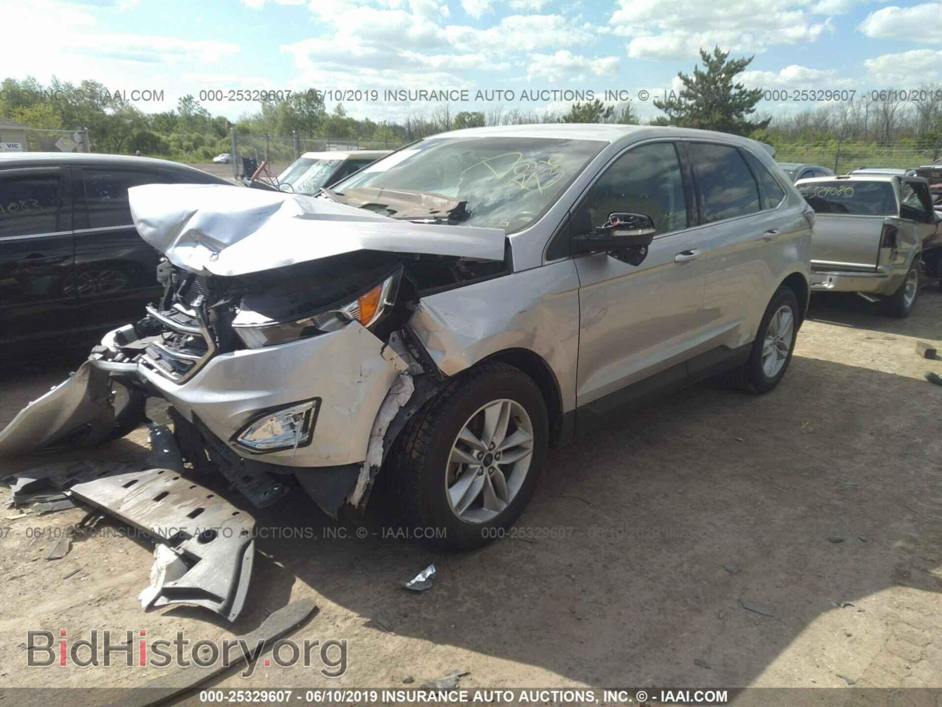 2015 FORD EDGE - VIN: 2FMTK4J98FBC15124 - Photo 2