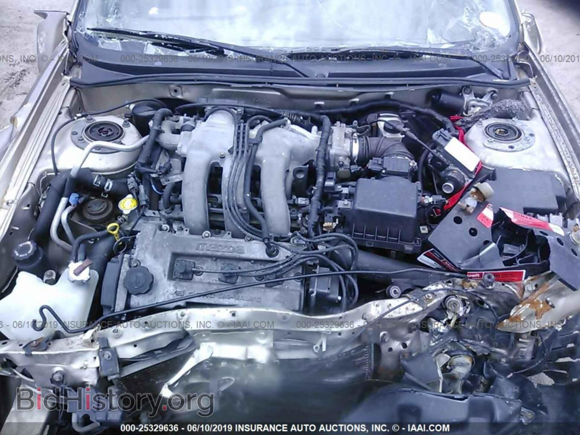 2000 MAZDA 626 - VIN: 1YVGF22D2Y5156641 - Фото 10