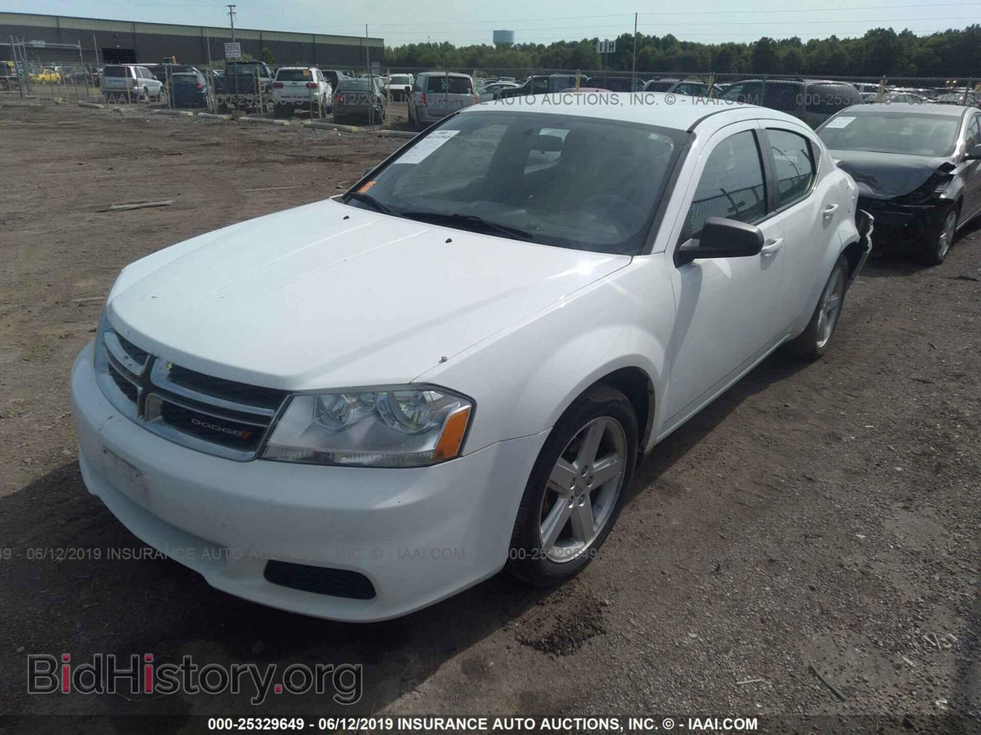 2013 DODGE AVENGER - VIN: 1C3CDZAB6DN665357 - Фото 2