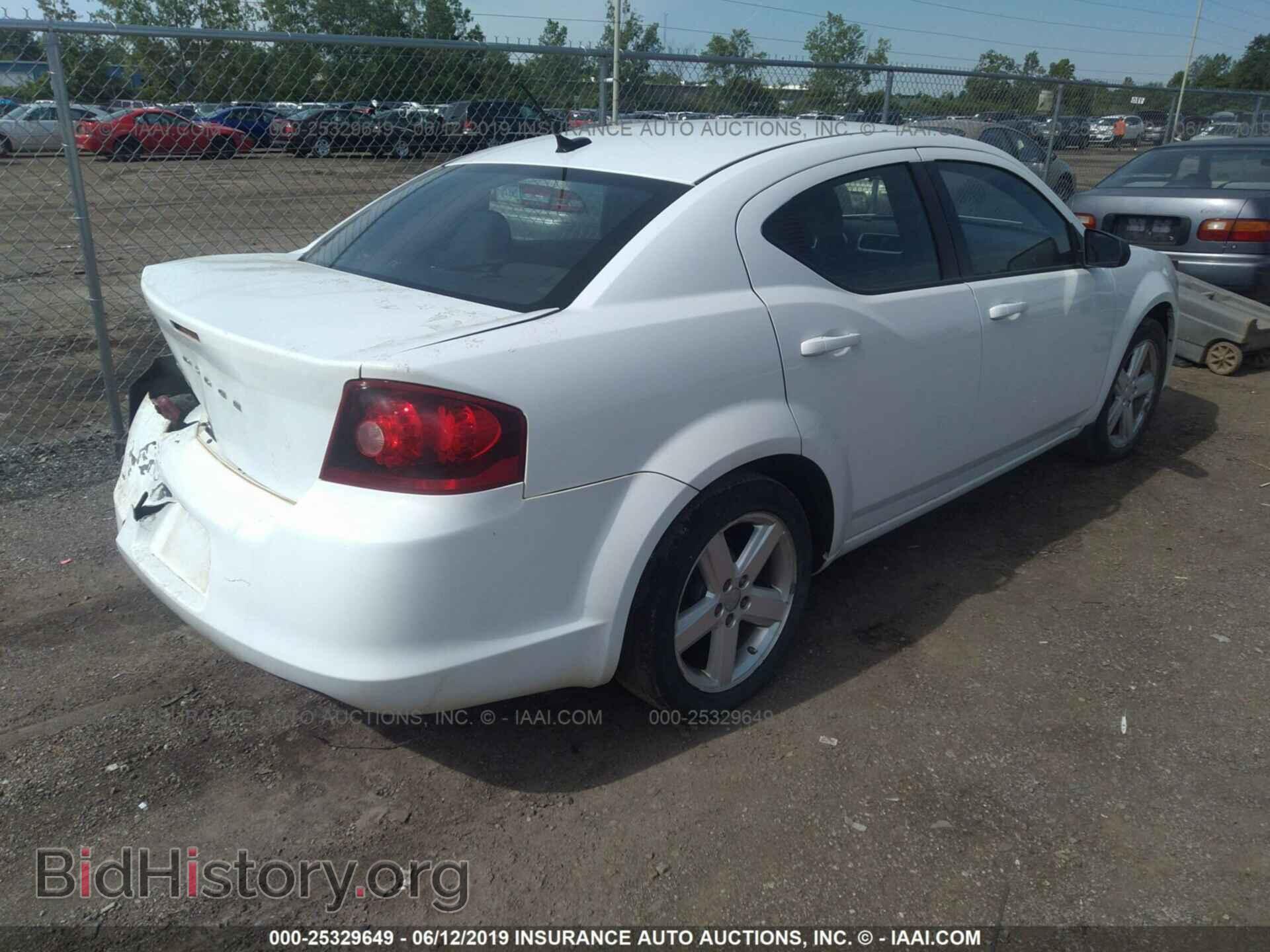 2013 DODGE AVENGER - VIN: 1C3CDZAB6DN665357 - Фото 4
