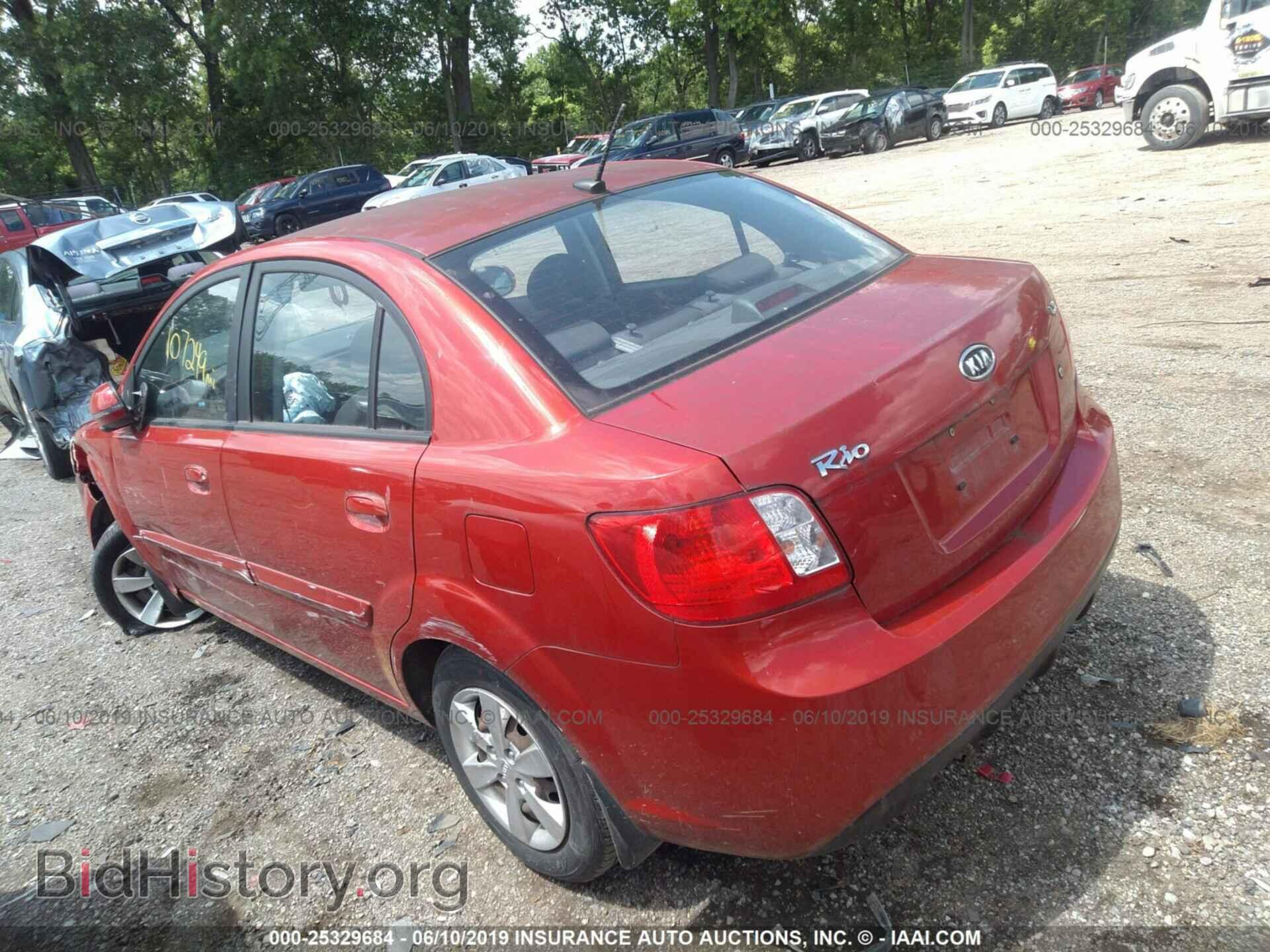 2011 KIA RIO - VIN: KNADH4A38B6960500 - Фото 3