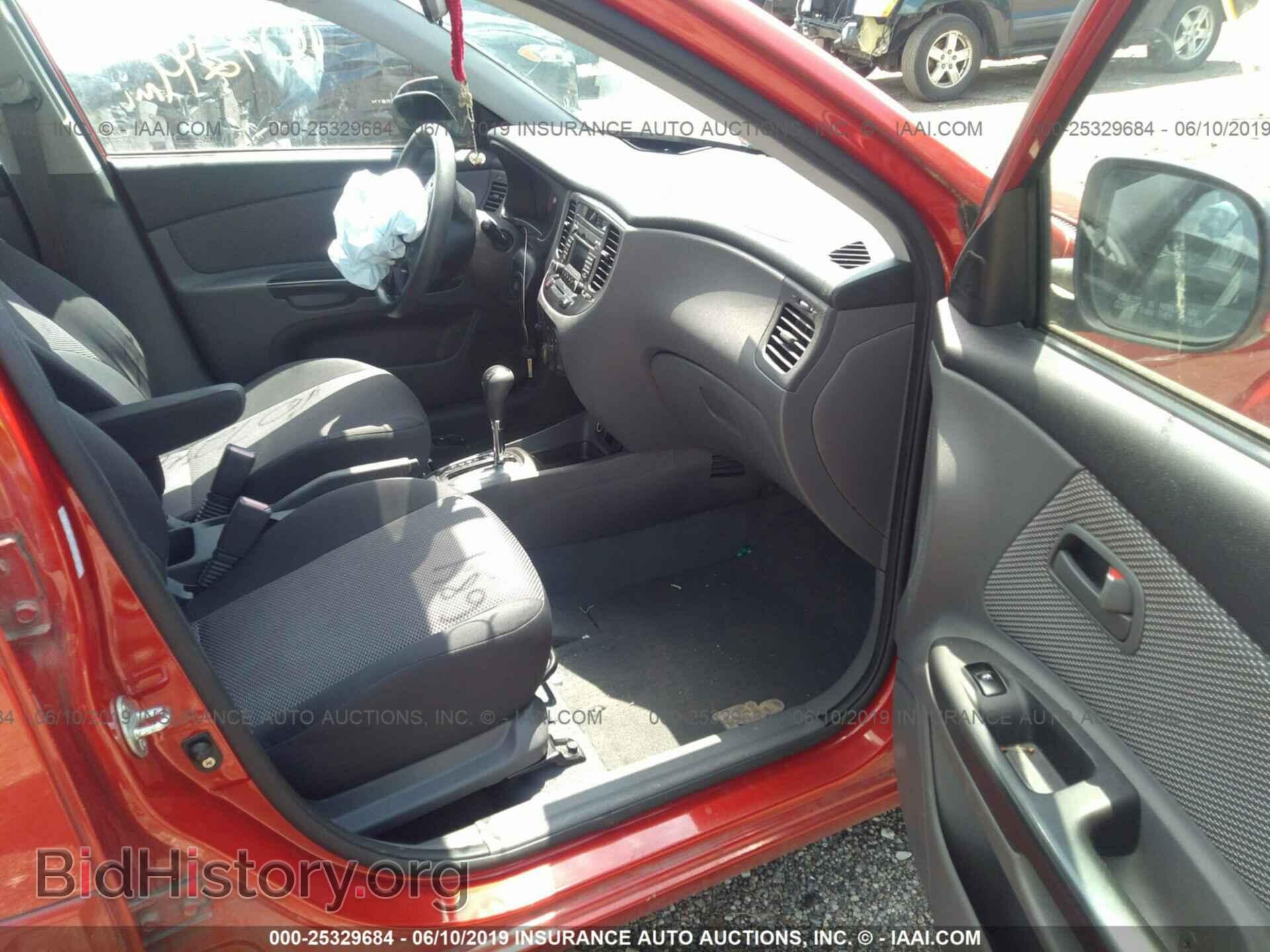 2011 KIA RIO - VIN: KNADH4A38B6960500 - Фото 5