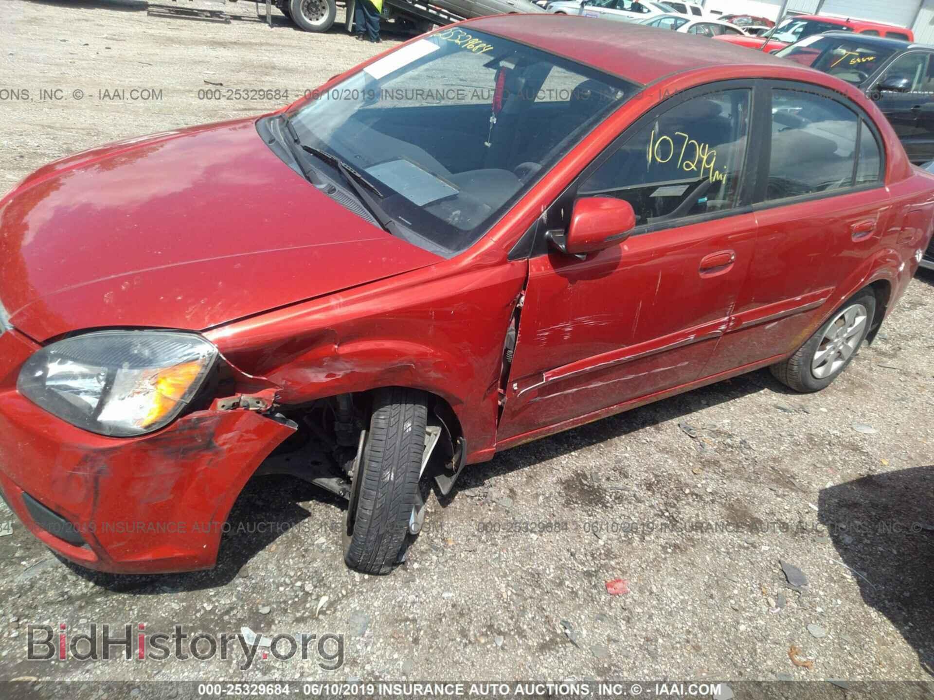 2011 KIA RIO - VIN: KNADH4A38B6960500 - Фото 6