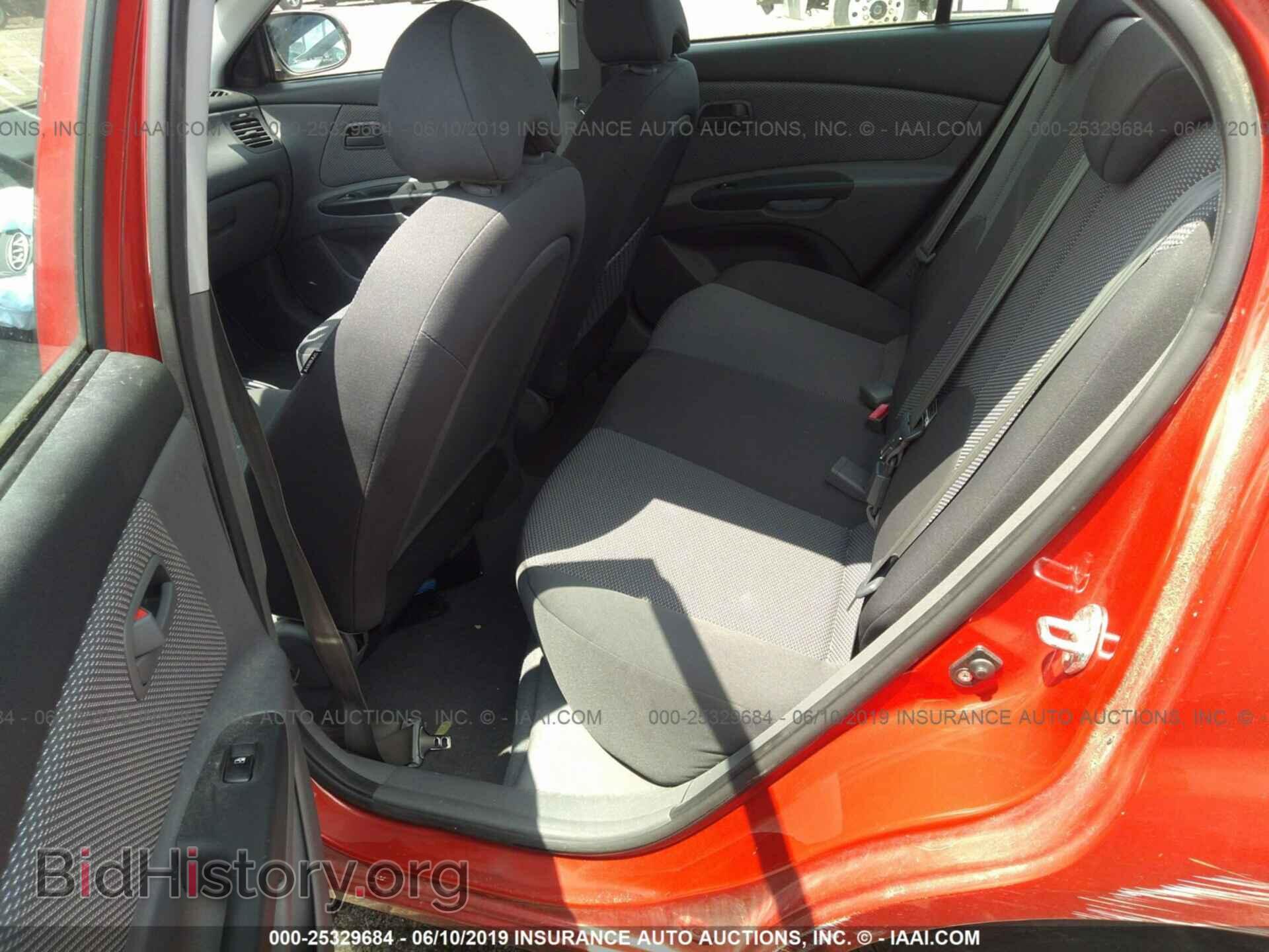 2011 KIA RIO - VIN: KNADH4A38B6960500 - Фото 8