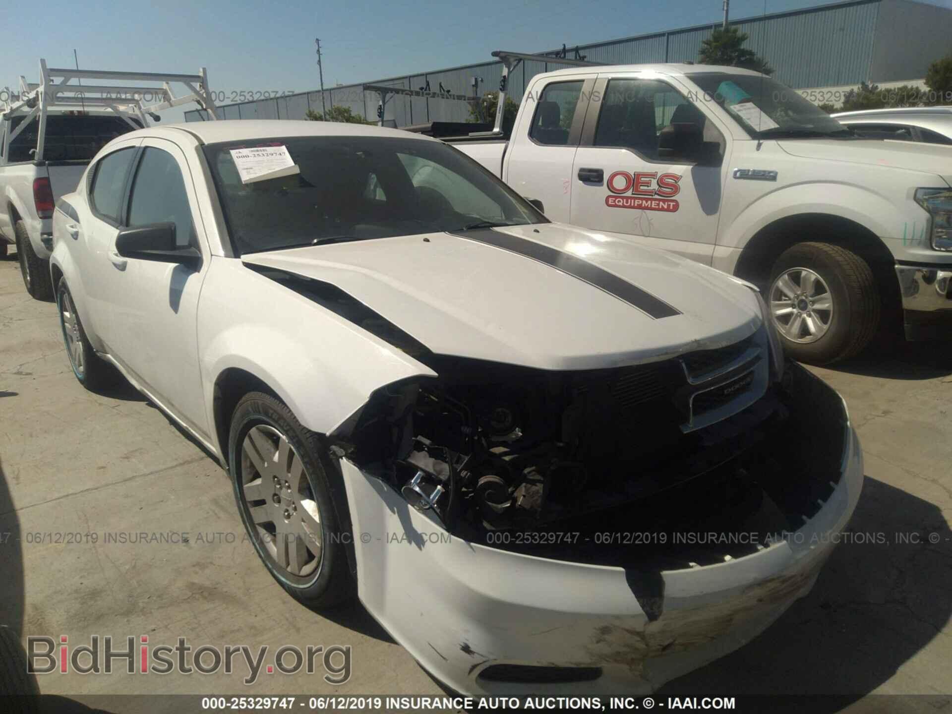 Photo 1C3CDZAB6CN186158 - DODGE AVENGER 2012