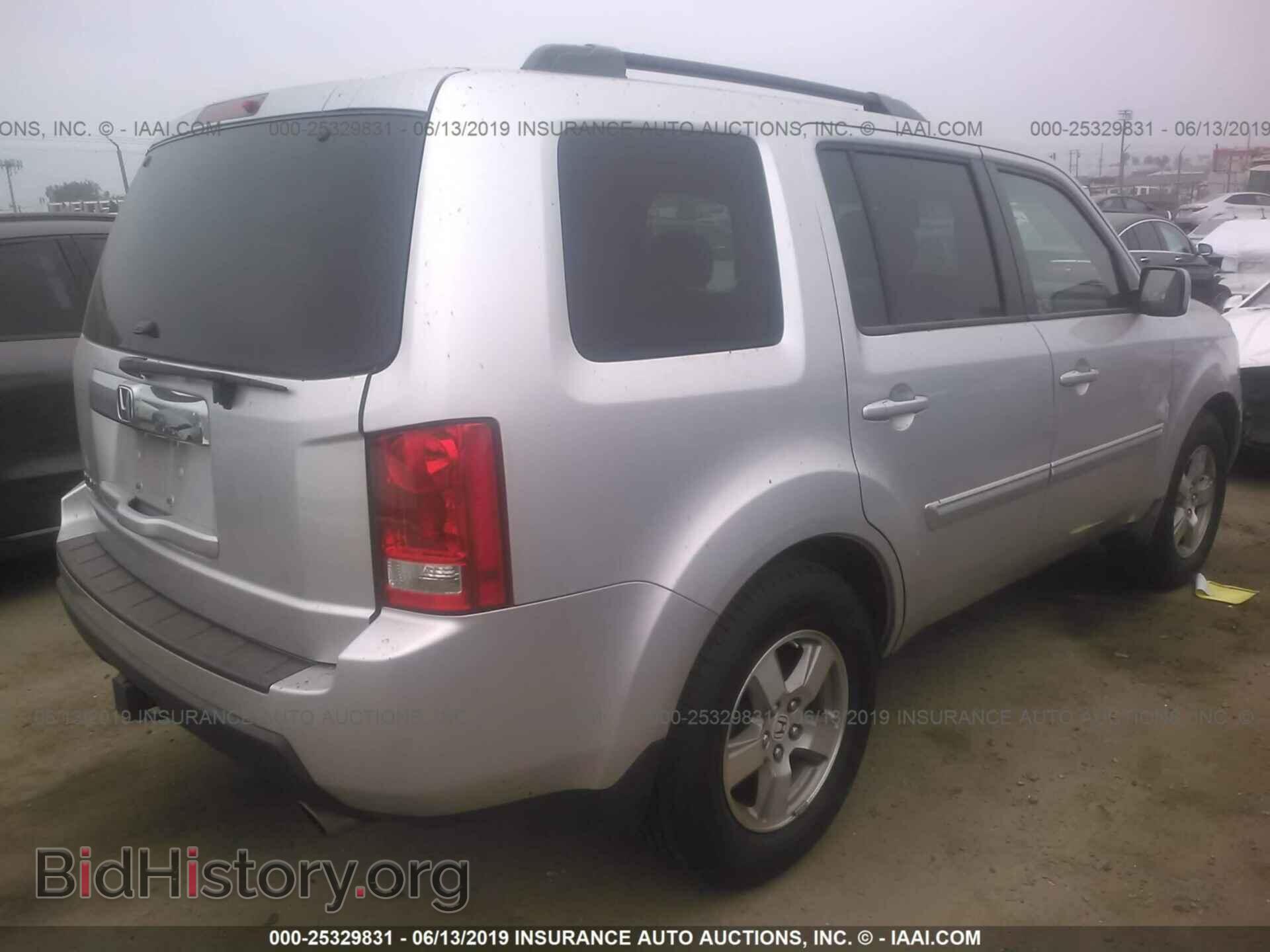 2009 HONDA PILOT - VIN: 5FNYF38649B010251 - Фото 4