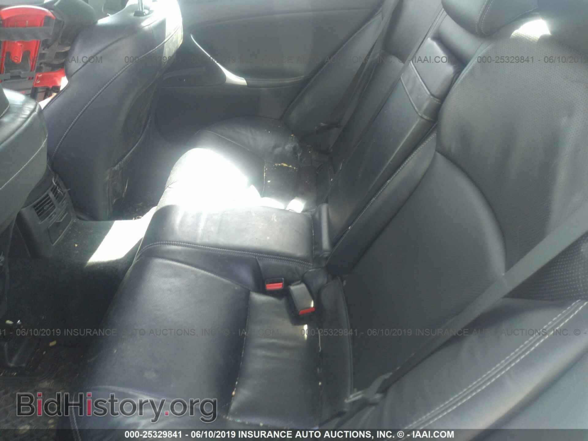 2011 LEXUS IS - VIN: JTHCF5C20B5046423 - Фото 8