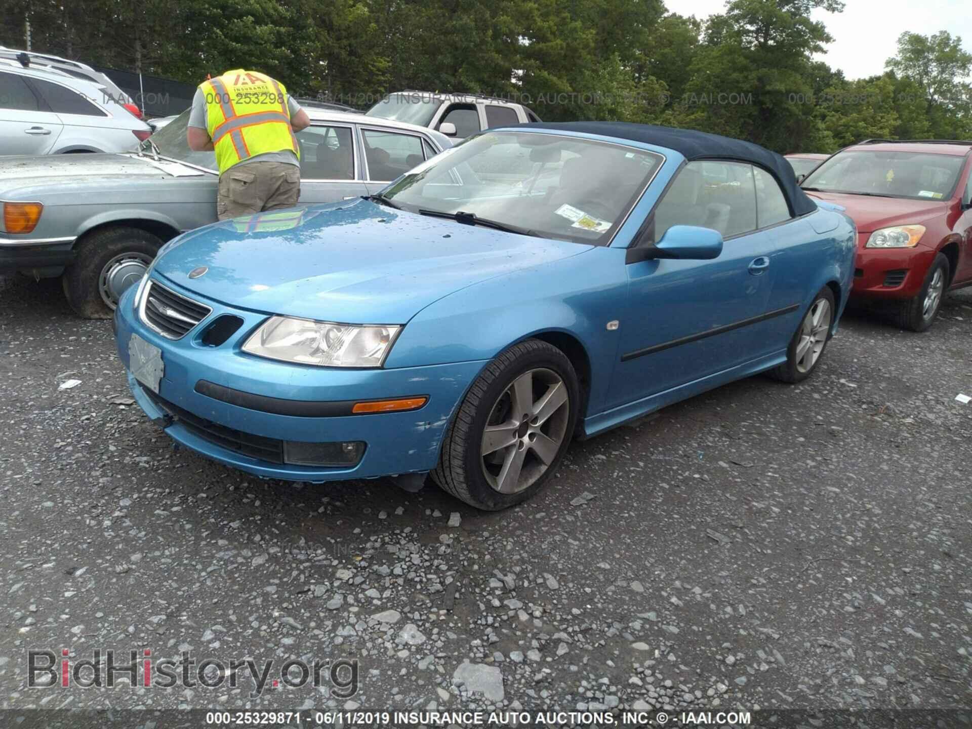 2007 SAAB 9-3 - VIN: YS3FH71U876000549 - Фото 2