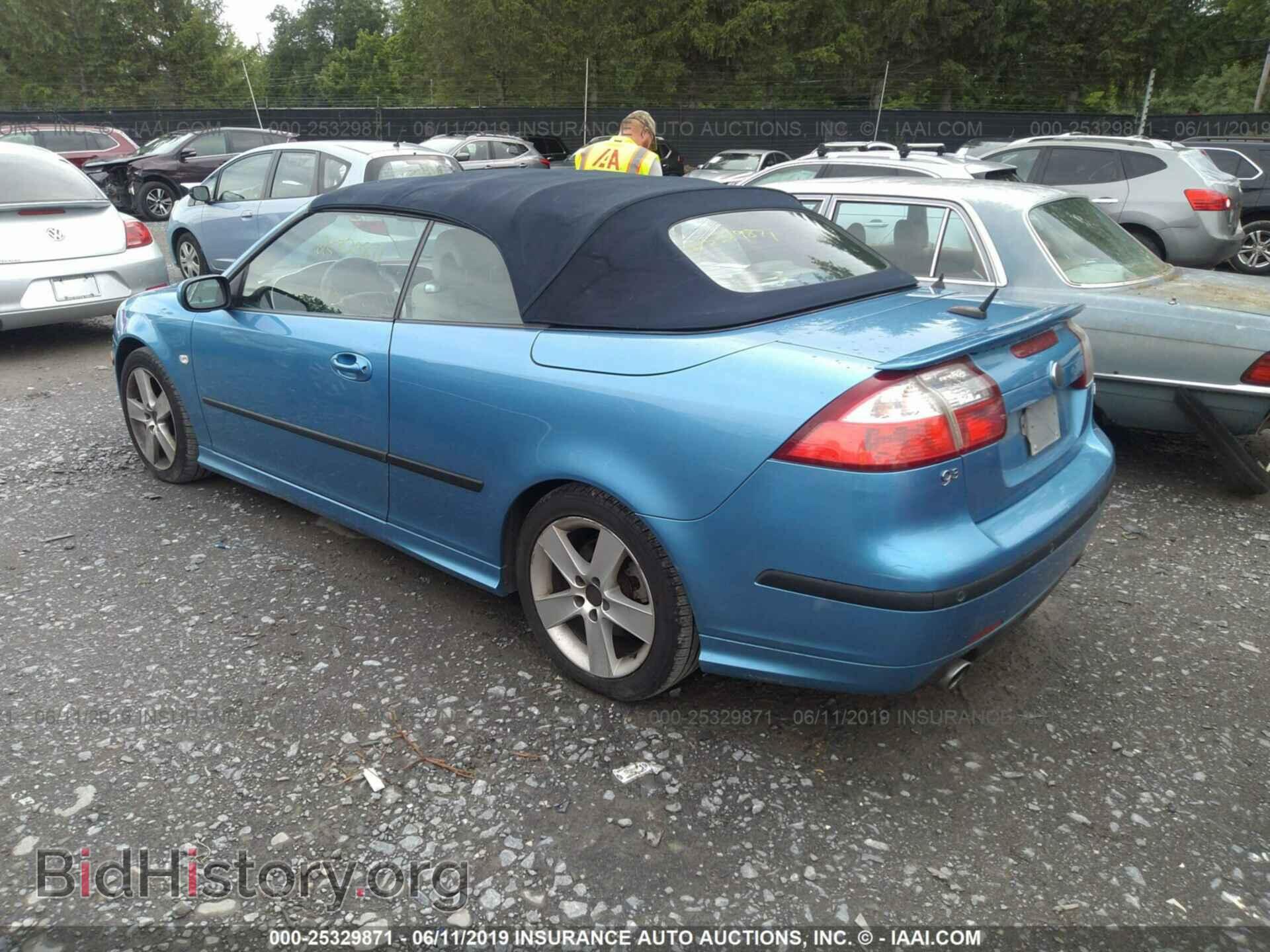 2007 SAAB 9-3 - VIN: YS3FH71U876000549 - Фото 3
