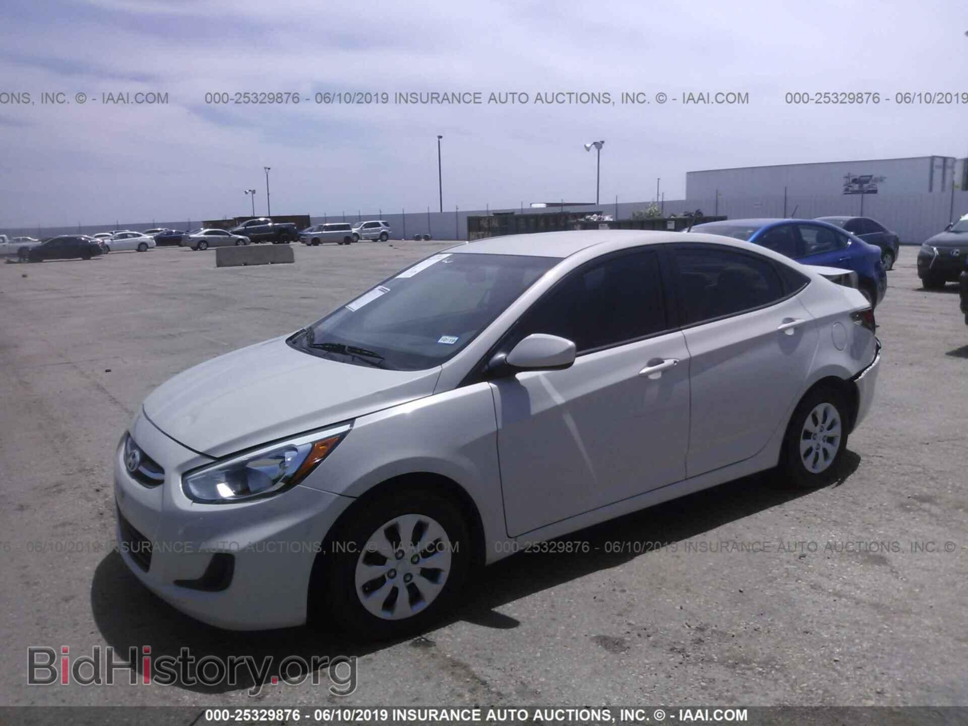 2016 HYUNDAI ACCENT - VIN: KMHCT4AE4GU123756 - Фото 2
