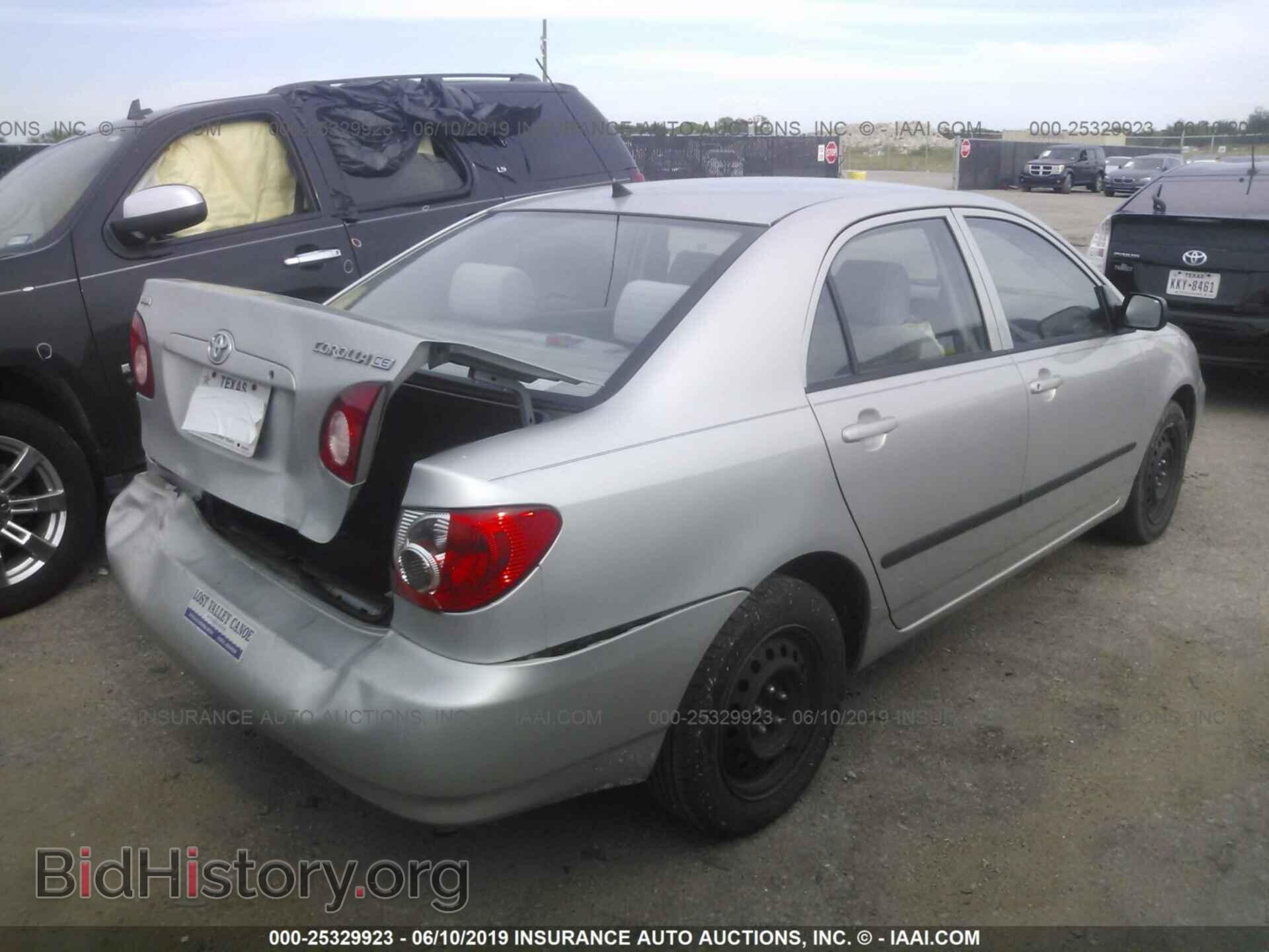 2003 TOYOTA COROLLA - VIN: 1NXBR32E73Z026841 - Фото 4