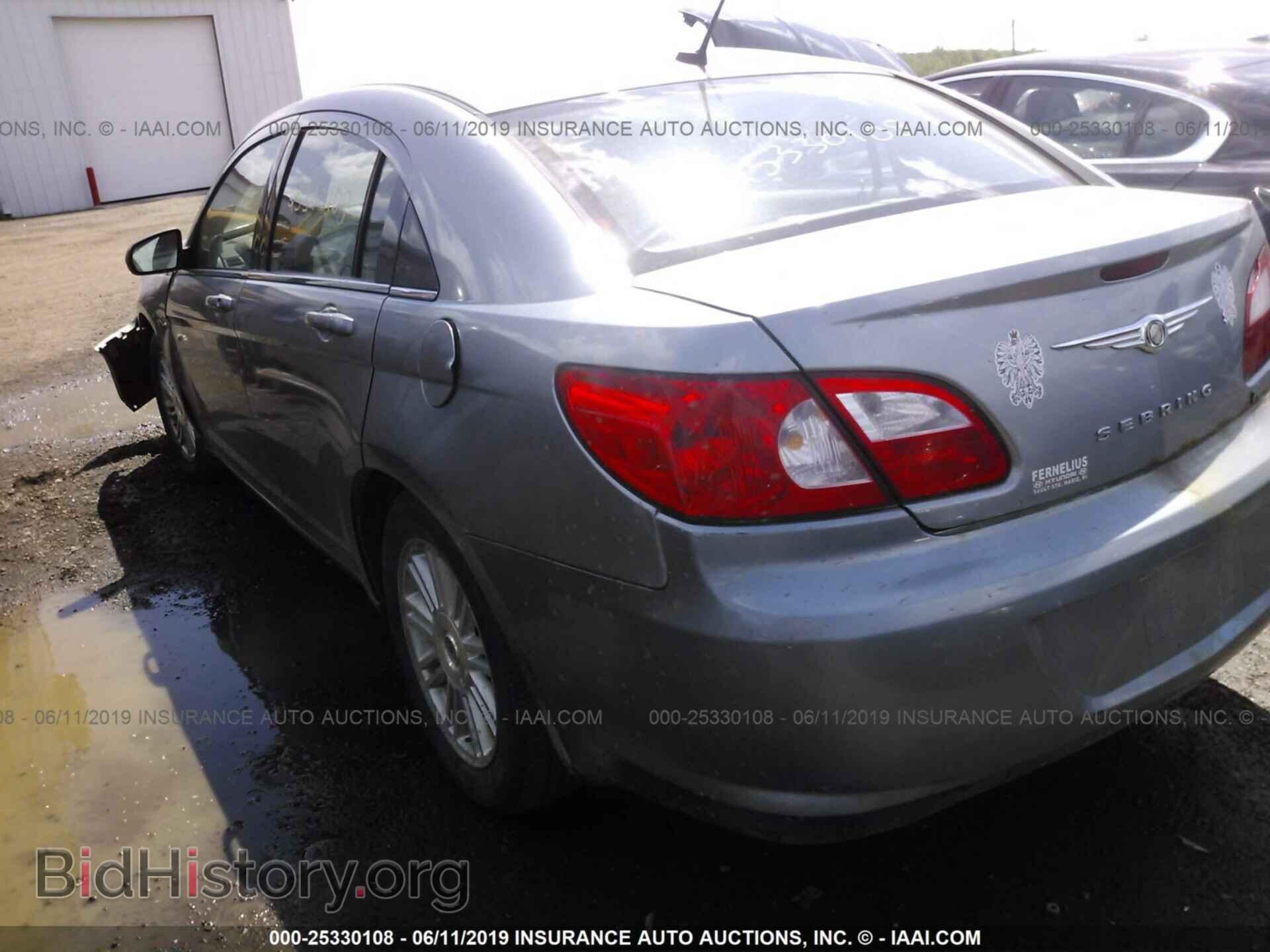 2008 CHRYSLER SEBRING - VIN: 1C3LC56K88N214604 - Фото 3