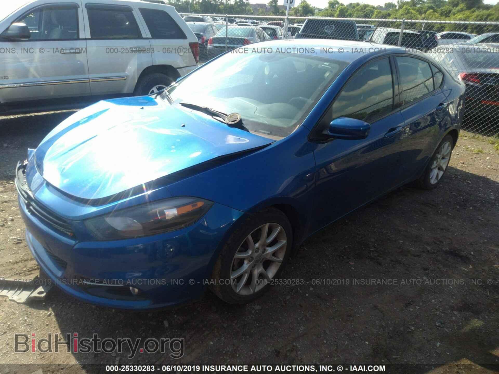 2013 DODGE DART - VIN: 1C3CDFBA6DD330206 - Фото 2