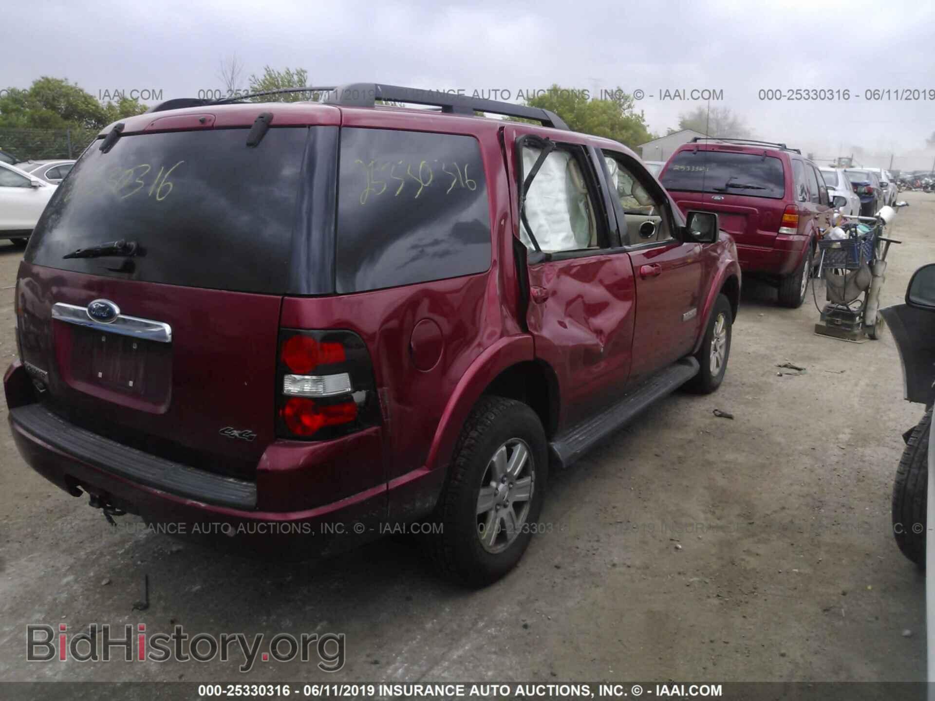 2008 FORD EXPLORER - VIN: 1FMEU73E48UB19339 - Фото 4