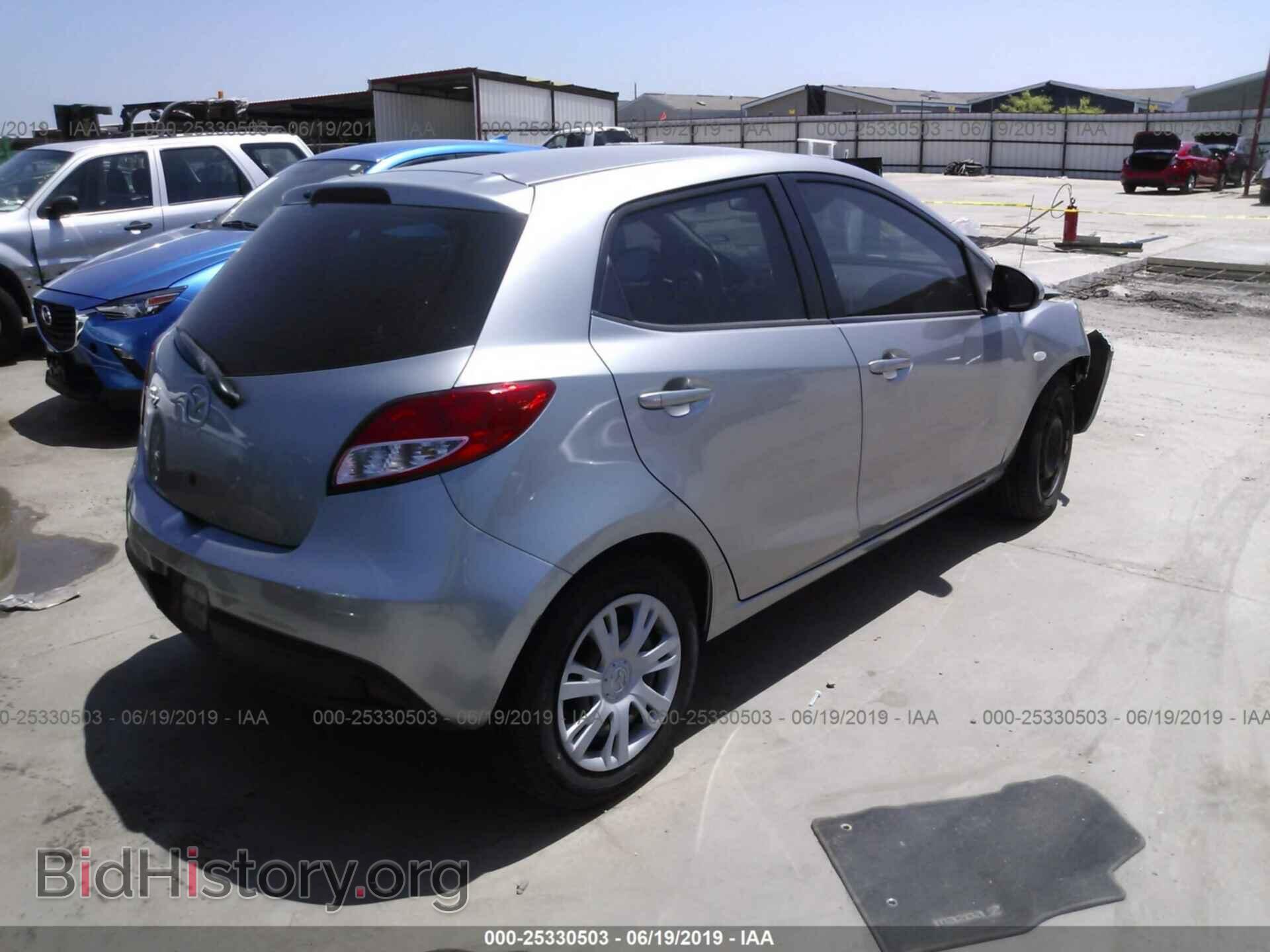 2012 MAZDA MAZDA2 - VIN: JM1DE1KY8C0144380 - Фото 4