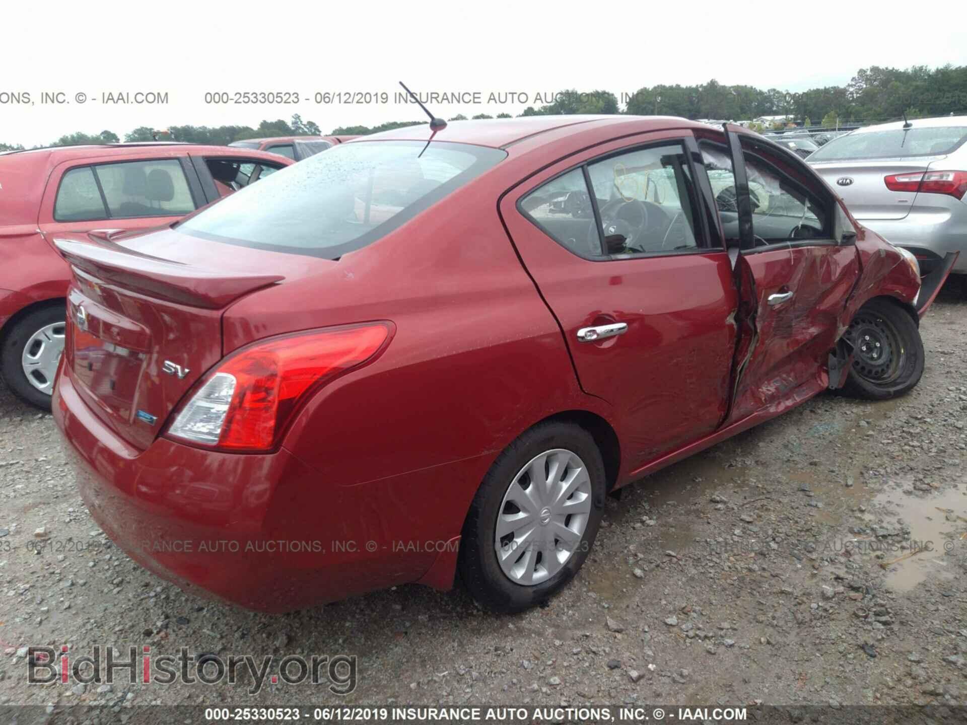 2014 NISSAN VERSA - VIN: 3N1CN7AP7EL871476 - Фото 4