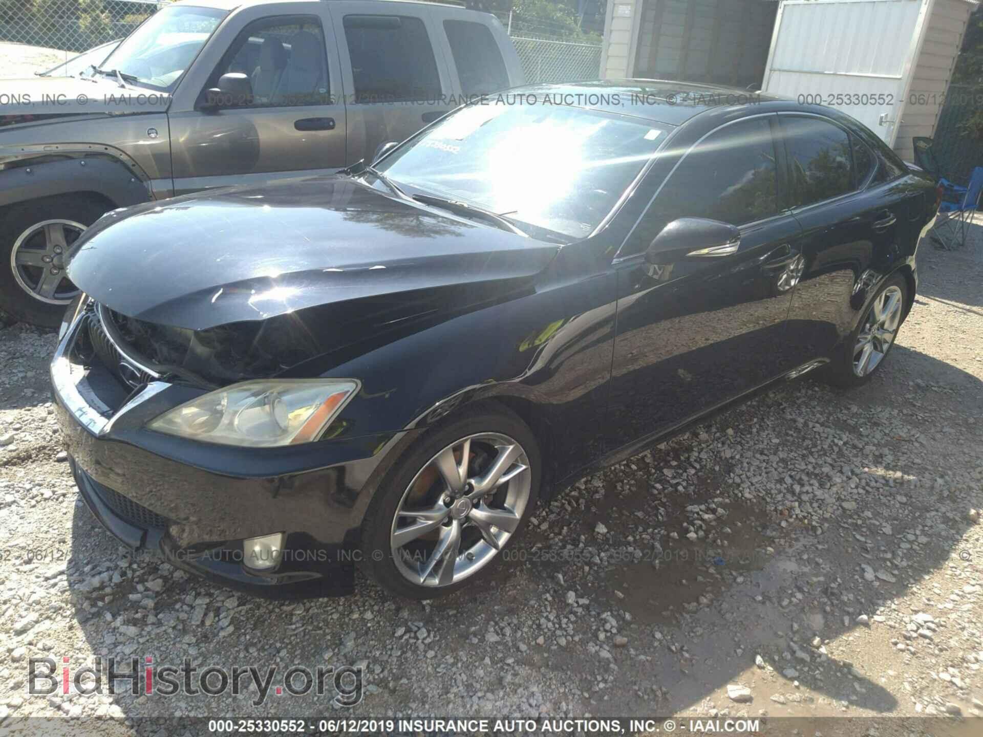 2009 LEXUS IS - VIN: JTHBK262895093341 - Фото 2