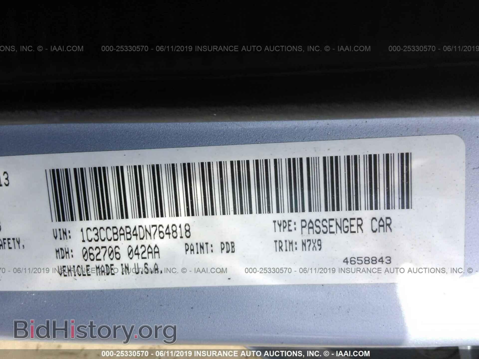 2013 CHRYSLER 200 - VIN: 1C3CCBAB4DN764818 - Photo 9
