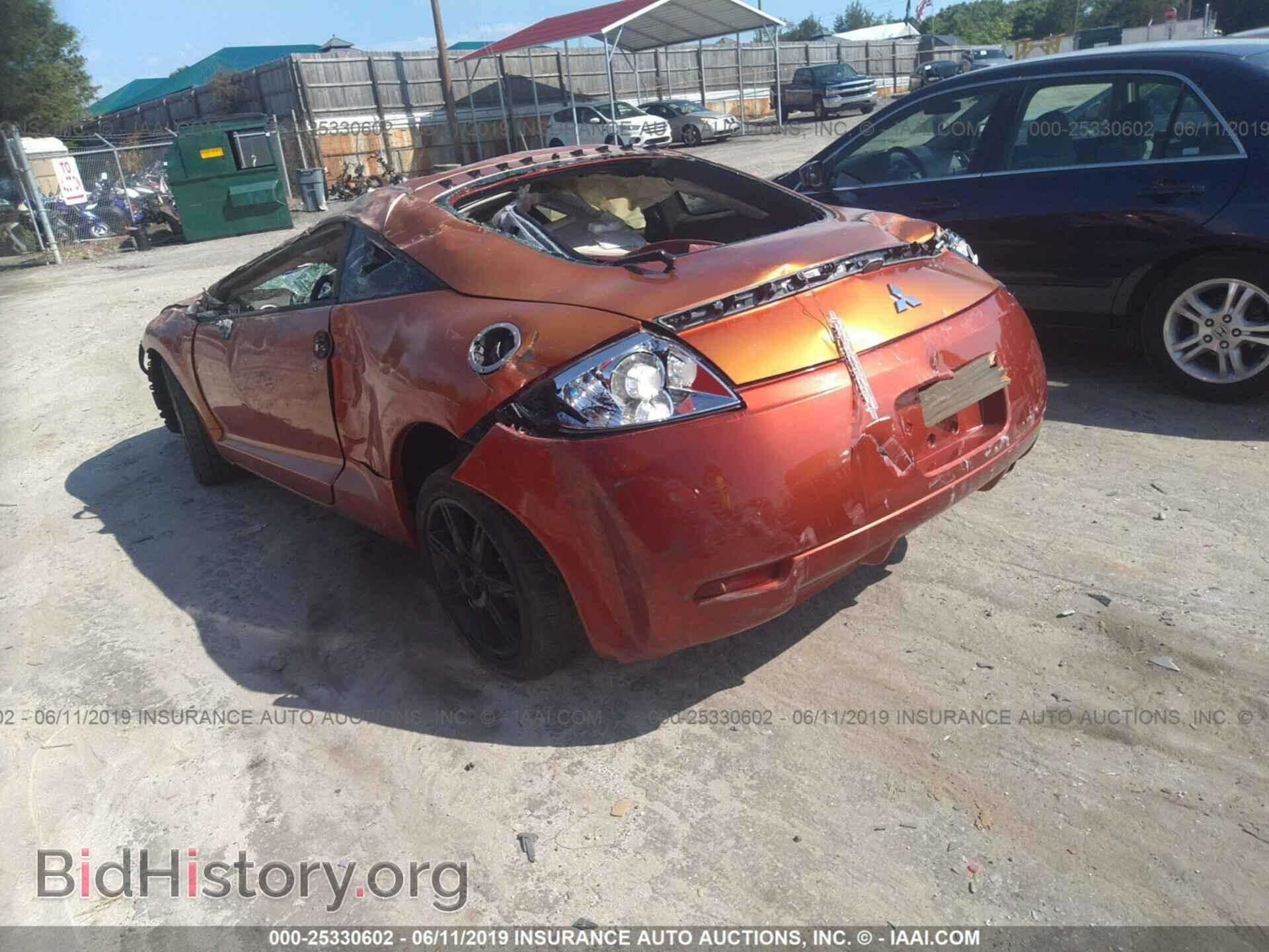 2007 MITSUBISHI ECLIPSE - VIN: 4A3AK34T17E007943 - Photo 3