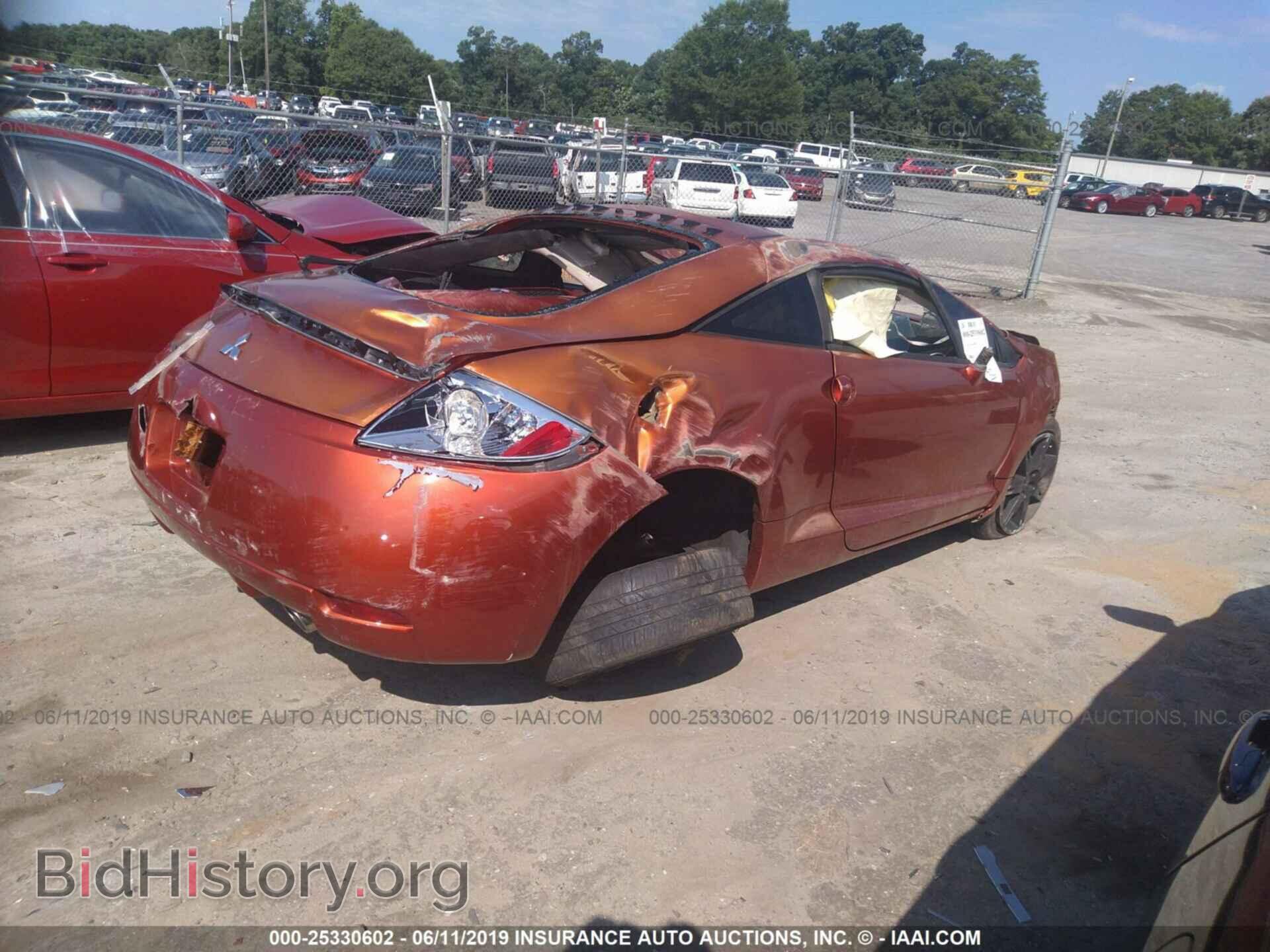 2007 MITSUBISHI ECLIPSE - VIN: 4A3AK34T17E007943 - Photo 4