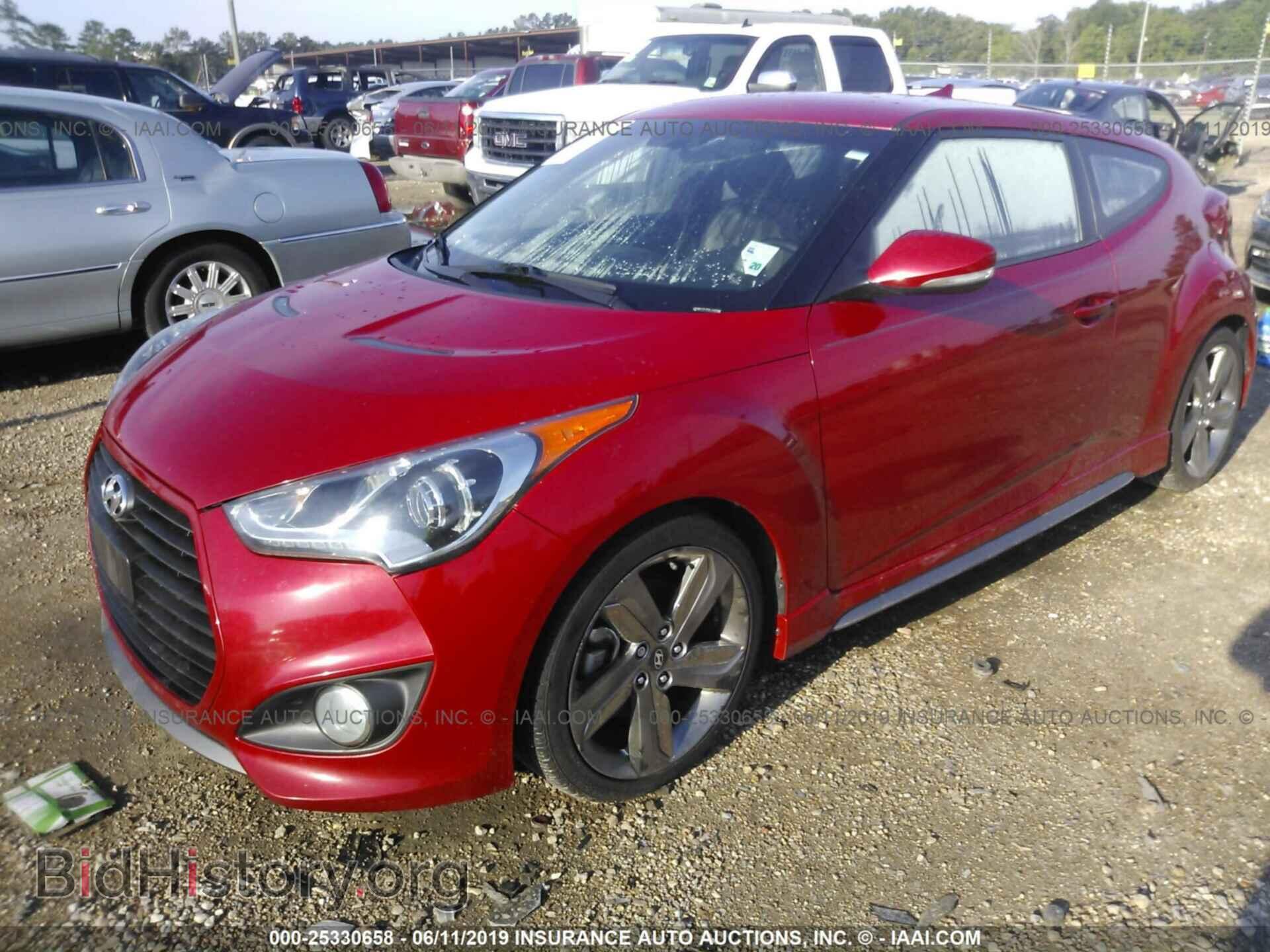 2015 HYUNDAI VELOSTER - VIN: KMHTC6AE3FU222921 - Фото 2