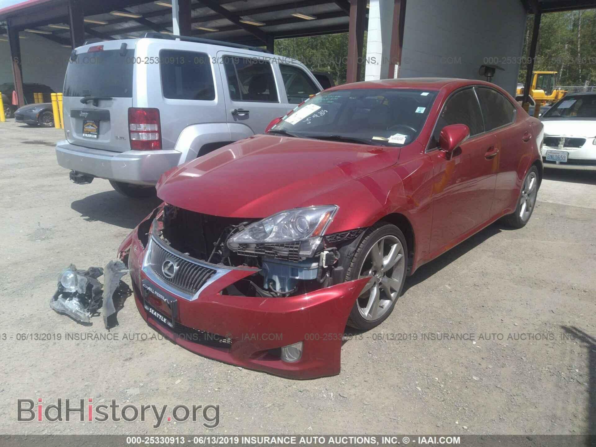 2010 LEXUS IS - VIN: JTHBF5C2XA2096712 - Фото 2