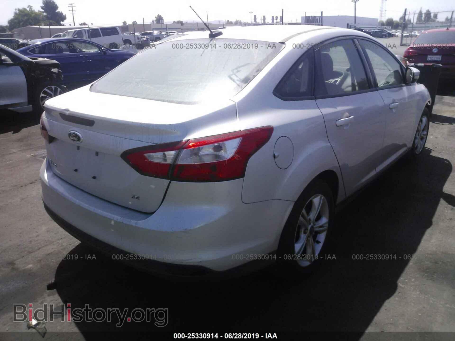 2013 FORD FOCUS - VIN: 1FADP3F22DL221925 - Фото 4