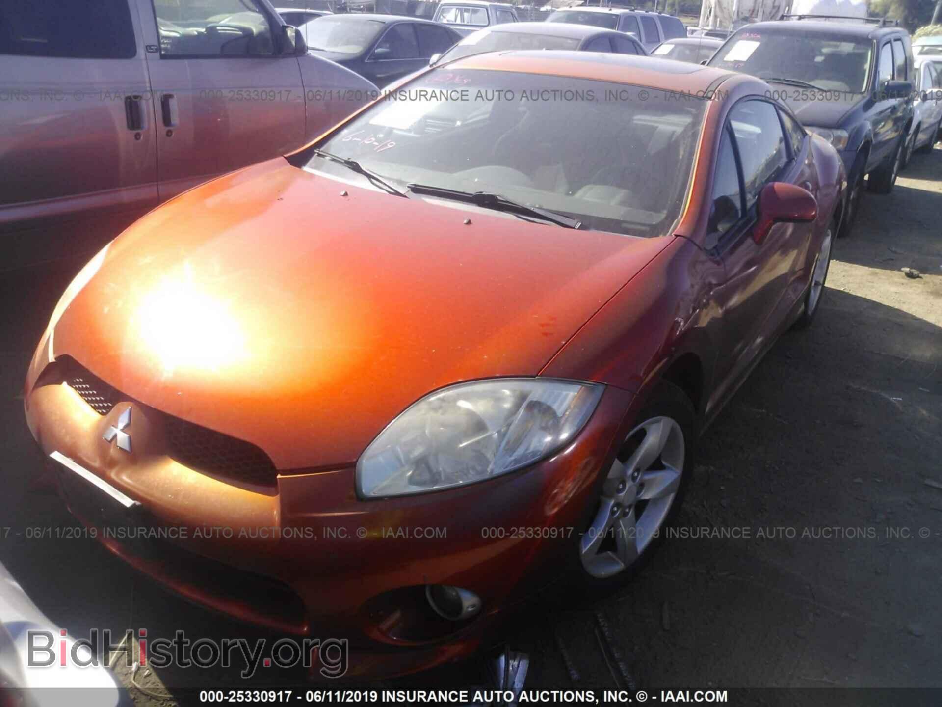 2008 MITSUBISHI ECLIPSE - VIN: 4A3AK24FX8E013276 - Фото 2