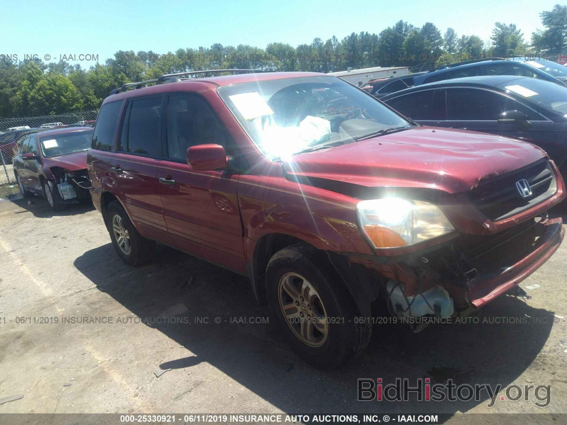 Photo 2HKYF185X4H564576 - HONDA PILOT 2004