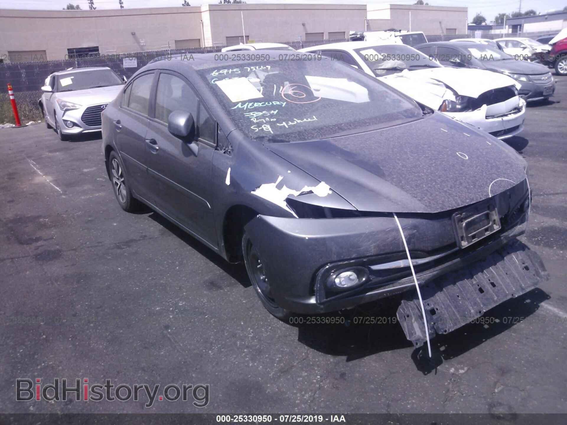 Фотография 2HGFB2F96DH504254 - HONDA CIVIC 2013