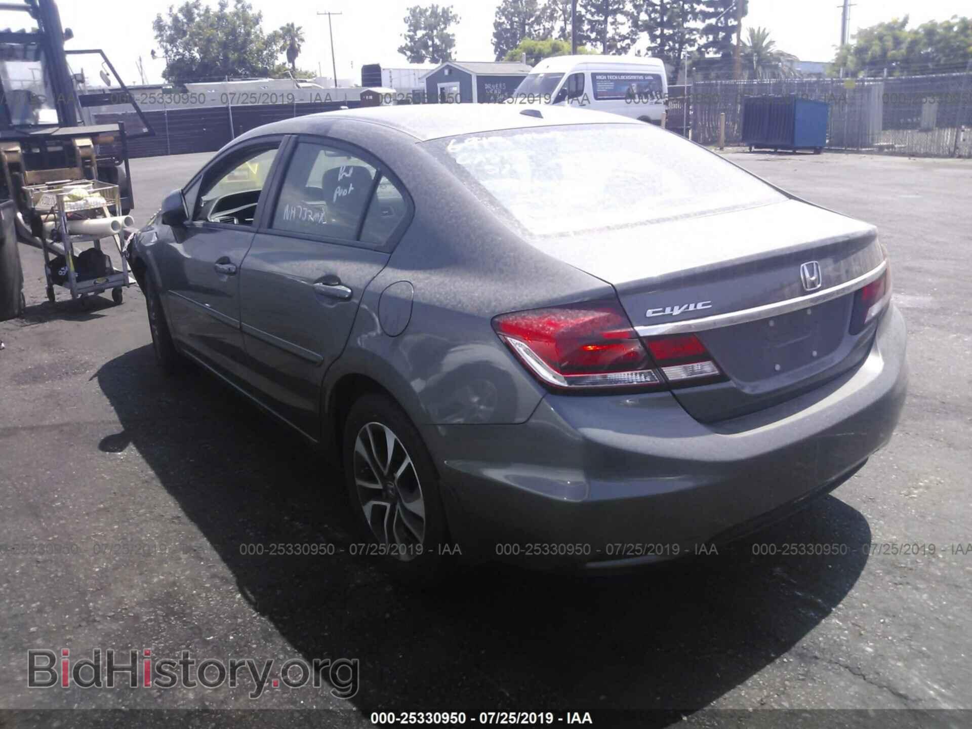 2013 HONDA CIVIC - VIN: 2HGFB2F96DH504254 - Фото 3